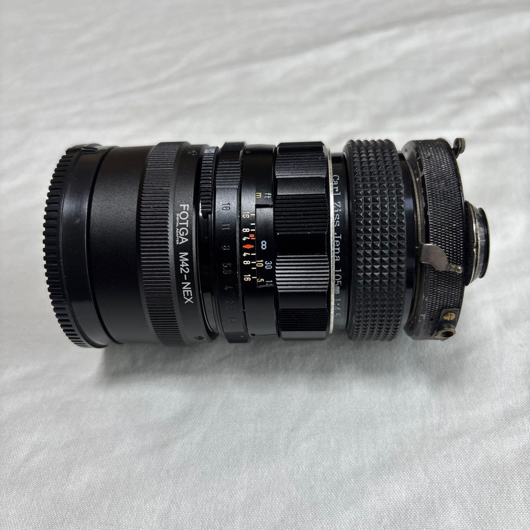 Carl Ziss 105 mm f4.5 M42マウント用 - メルカリ