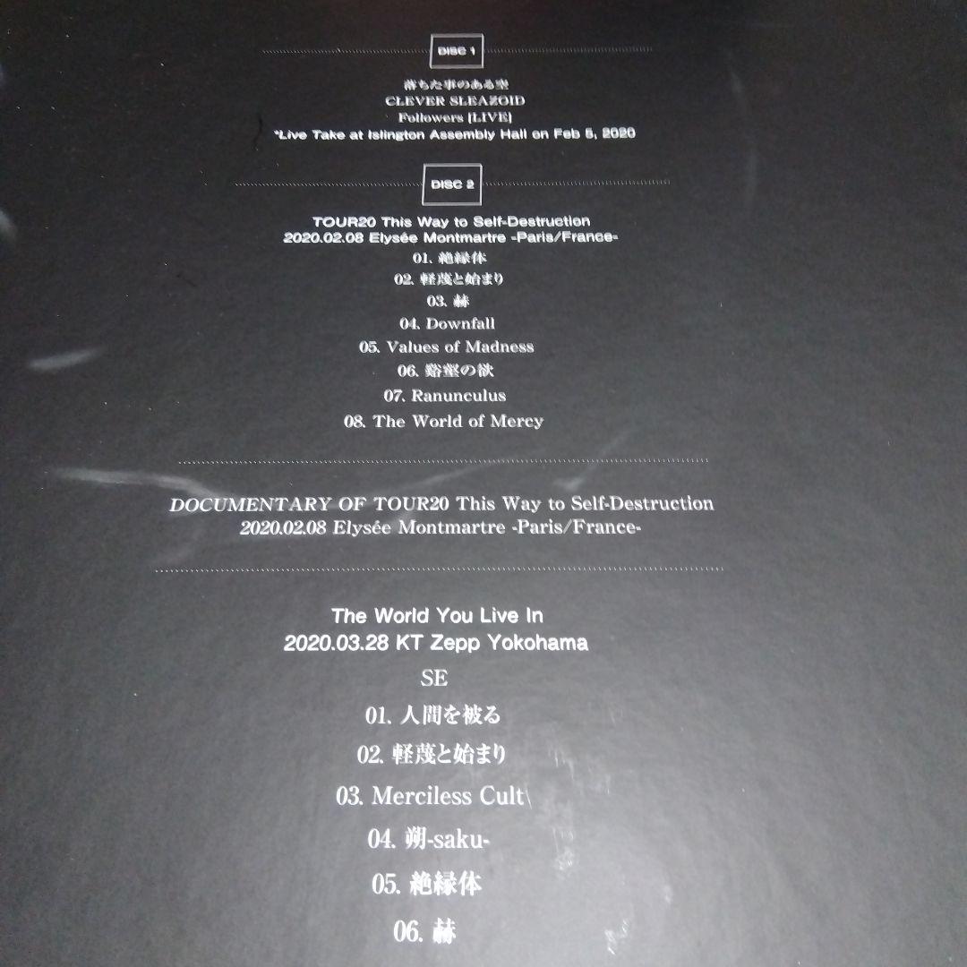 DIR EN GREY / 落ちた事のある空 ぴあアリーナMM特別仕様 ア