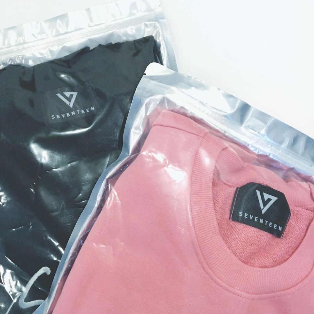SEVENTEEN 2016 アンコン トレーナー ピンク ブラック 新品未開封