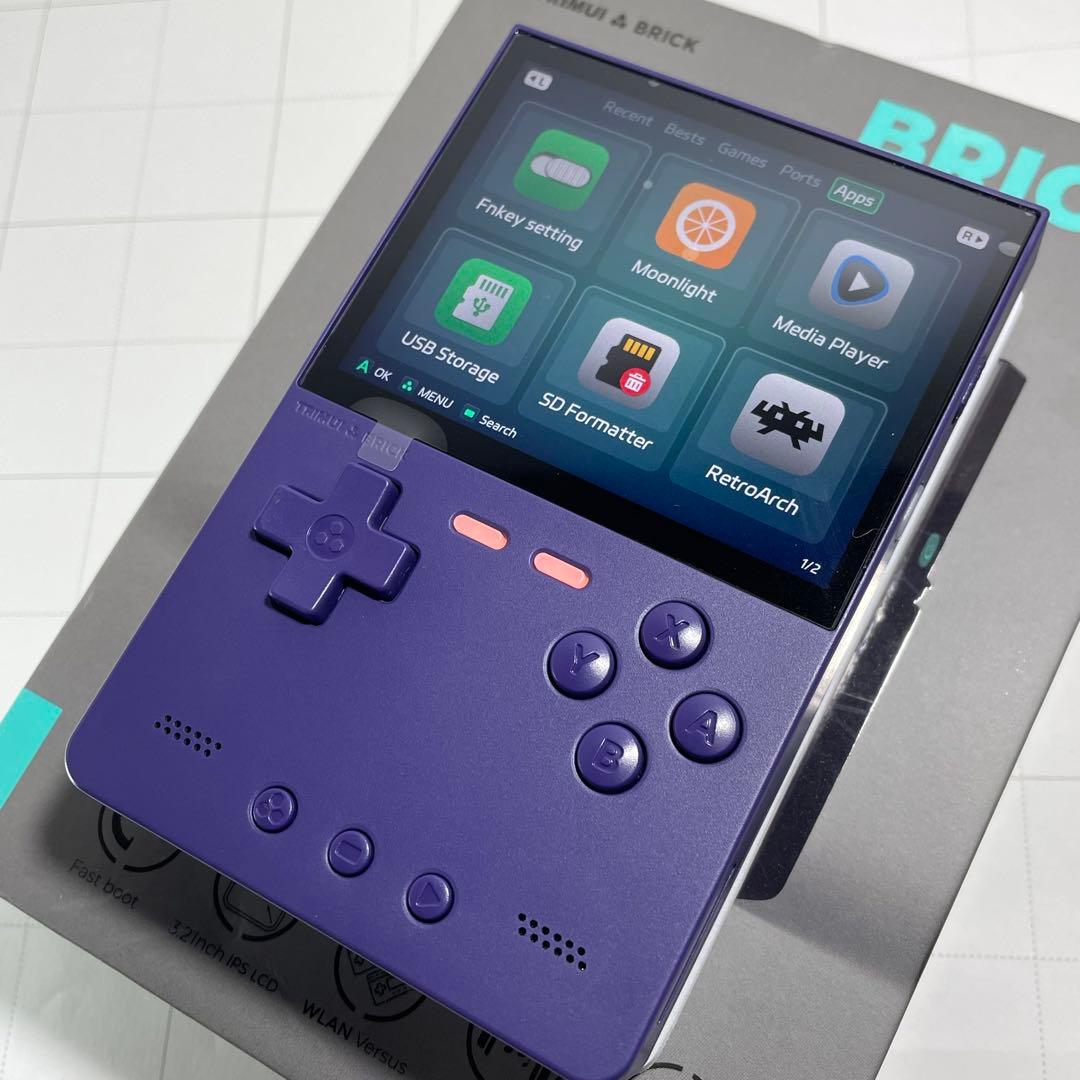 Trimui brick パープル - メルカリ