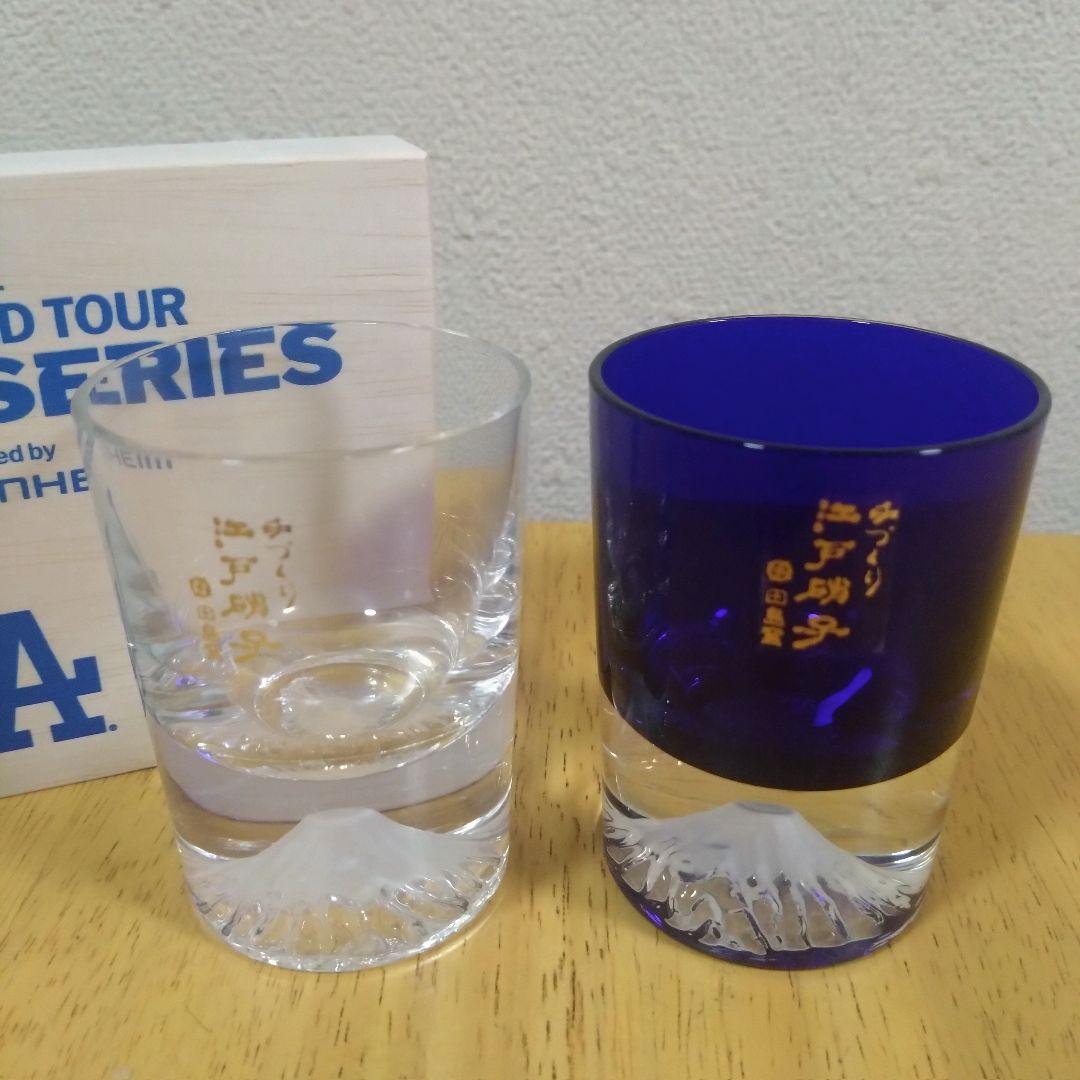 未使用】MLB 東京シリーズ 富士山グラスセット