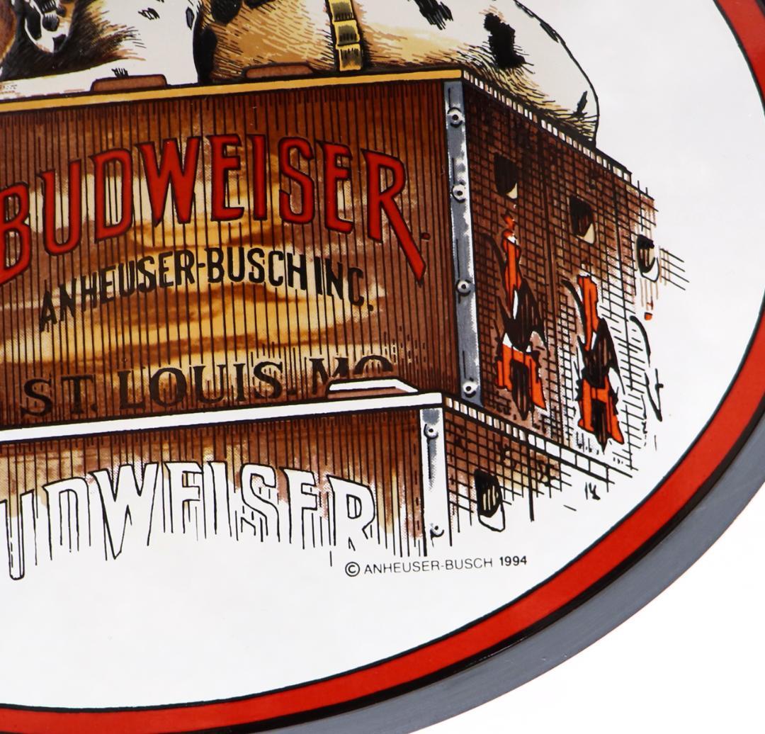 ダルメシアン バドワイザー ヴィンテージ ステンドグラス アンハイザー