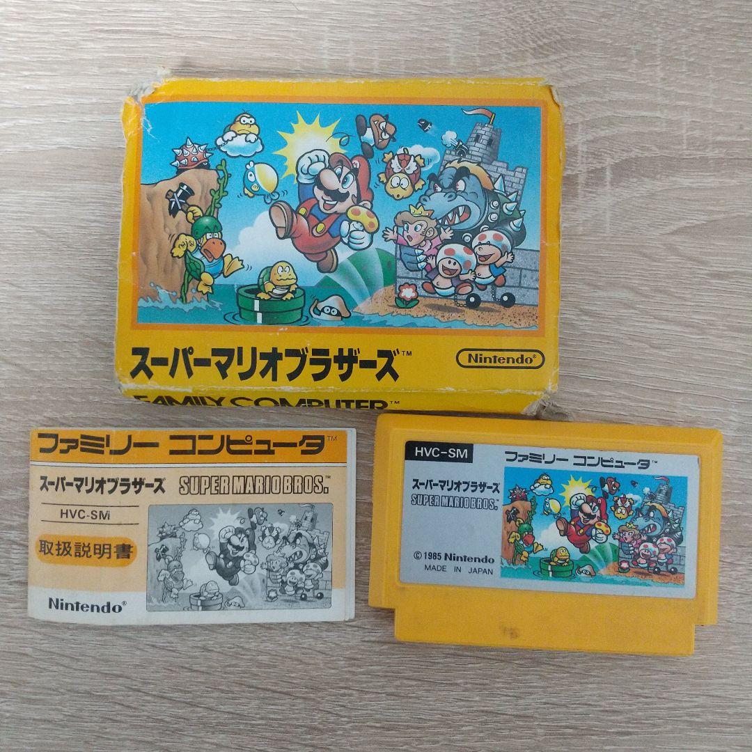 ファミコン スーパーマリオブラザーズ - メルカリ