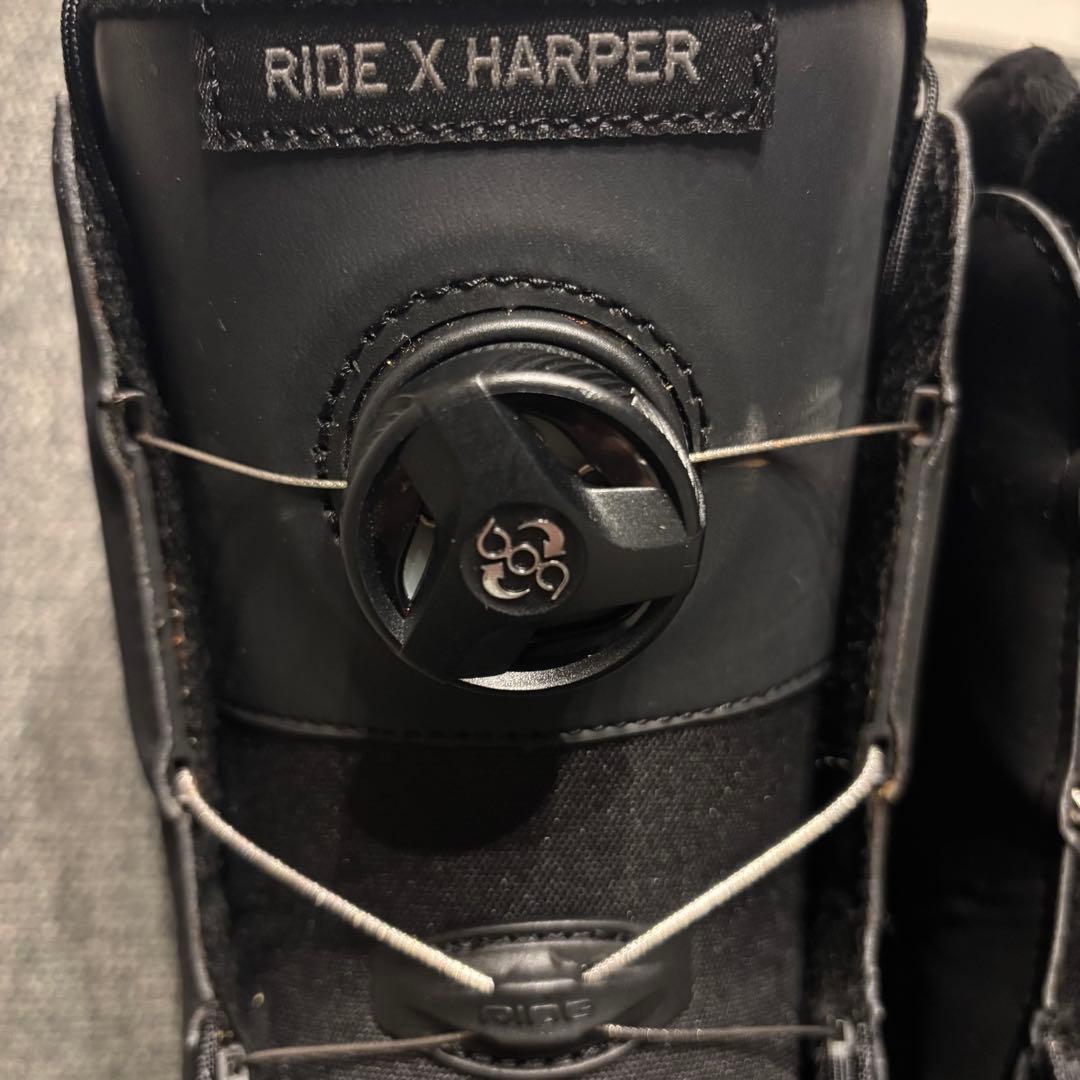 RIDE × HARPER スノーボードブーツ ブラック　24.5cm ライド