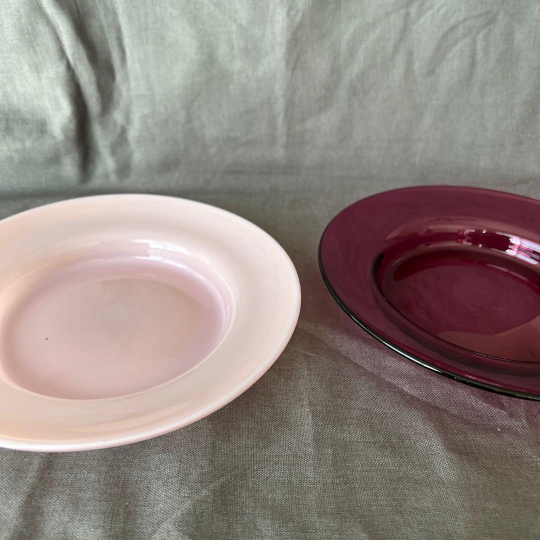 澤田和香奈　プレート　ピンクセット