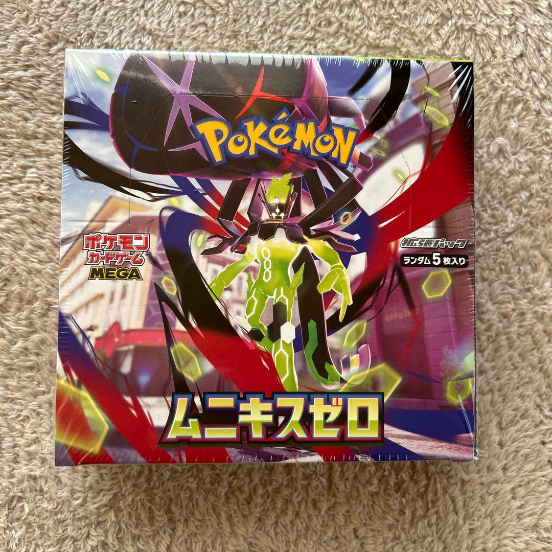 ポケモンカード　ムニキスゼロ 1box シュリンク付き Pokemon（ポケモン） 新品 在庫あり ムニキスゼロ 1BOX シュリンク付き
