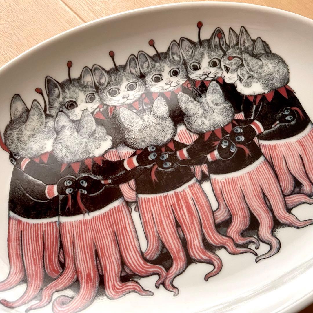 ボリス雑貨店 ヒグチユウコ お皿 ギュスターヴ オーバルプレート