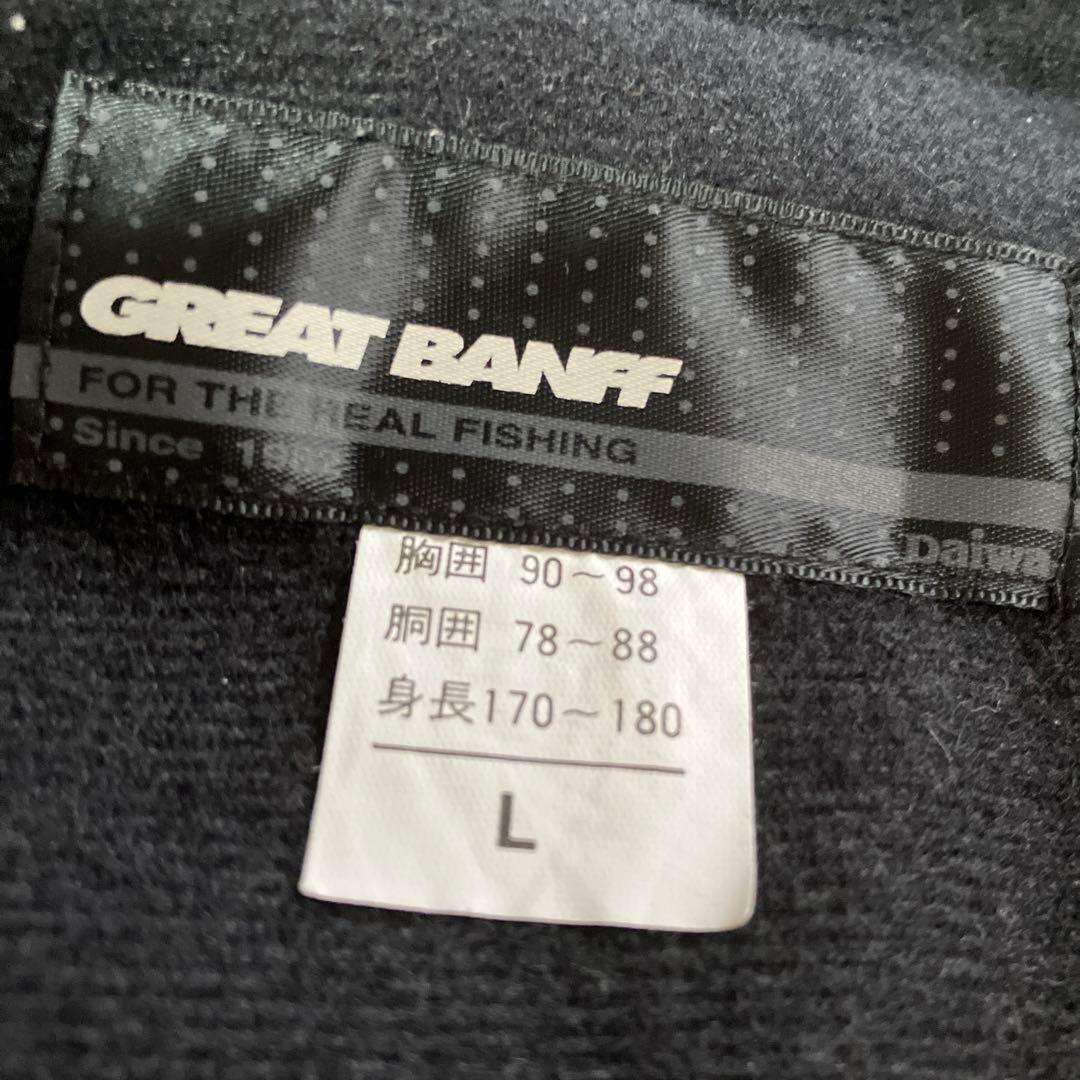 ダイワ GREAT BANFF 防寒ジャケット L カイロポケットアウトドア仕様