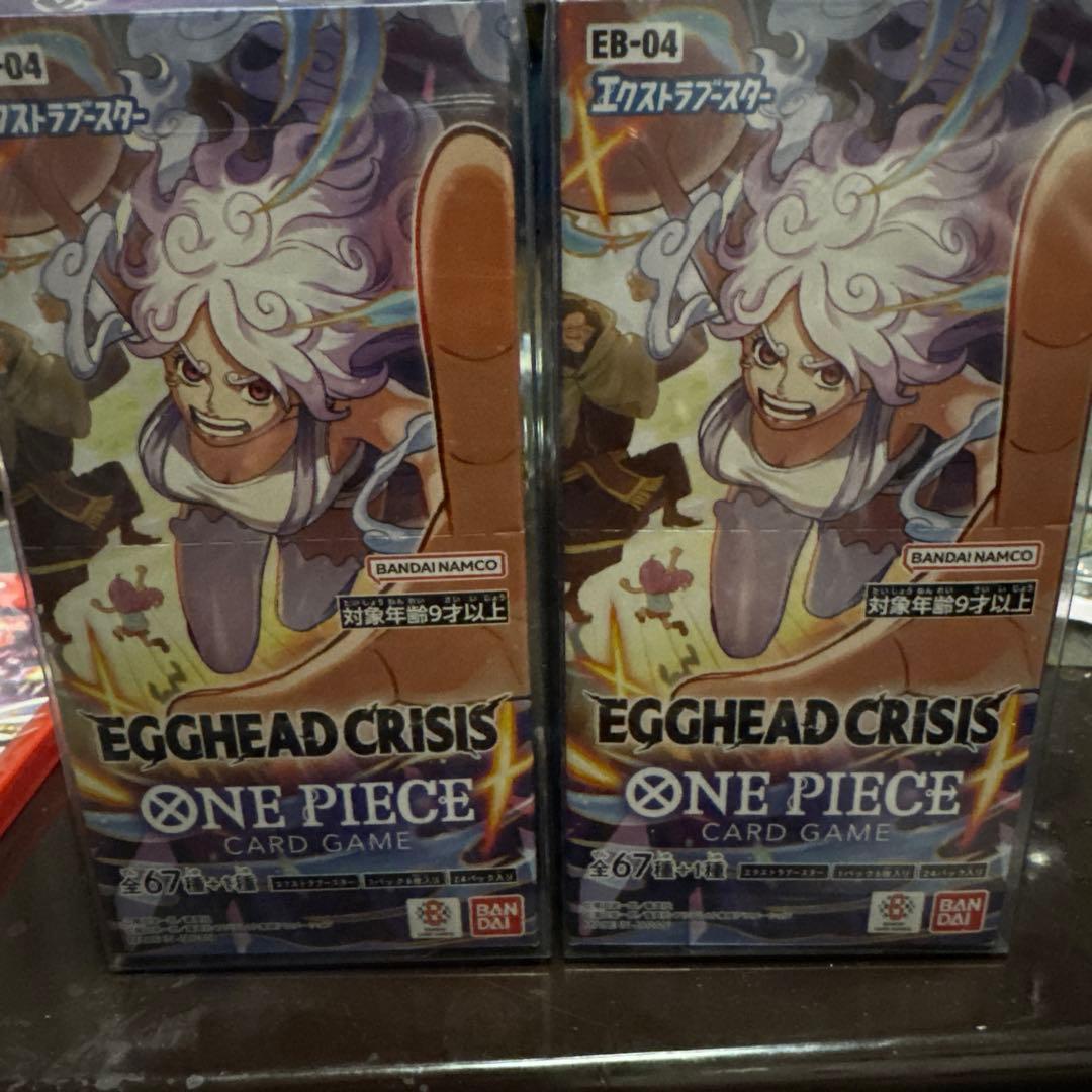プラケース入り　新弾　ワンピース egghead crisis box 未開封 プラケース入り 新弾 ワンピース egghead crisis box 未開封 - メルカリ