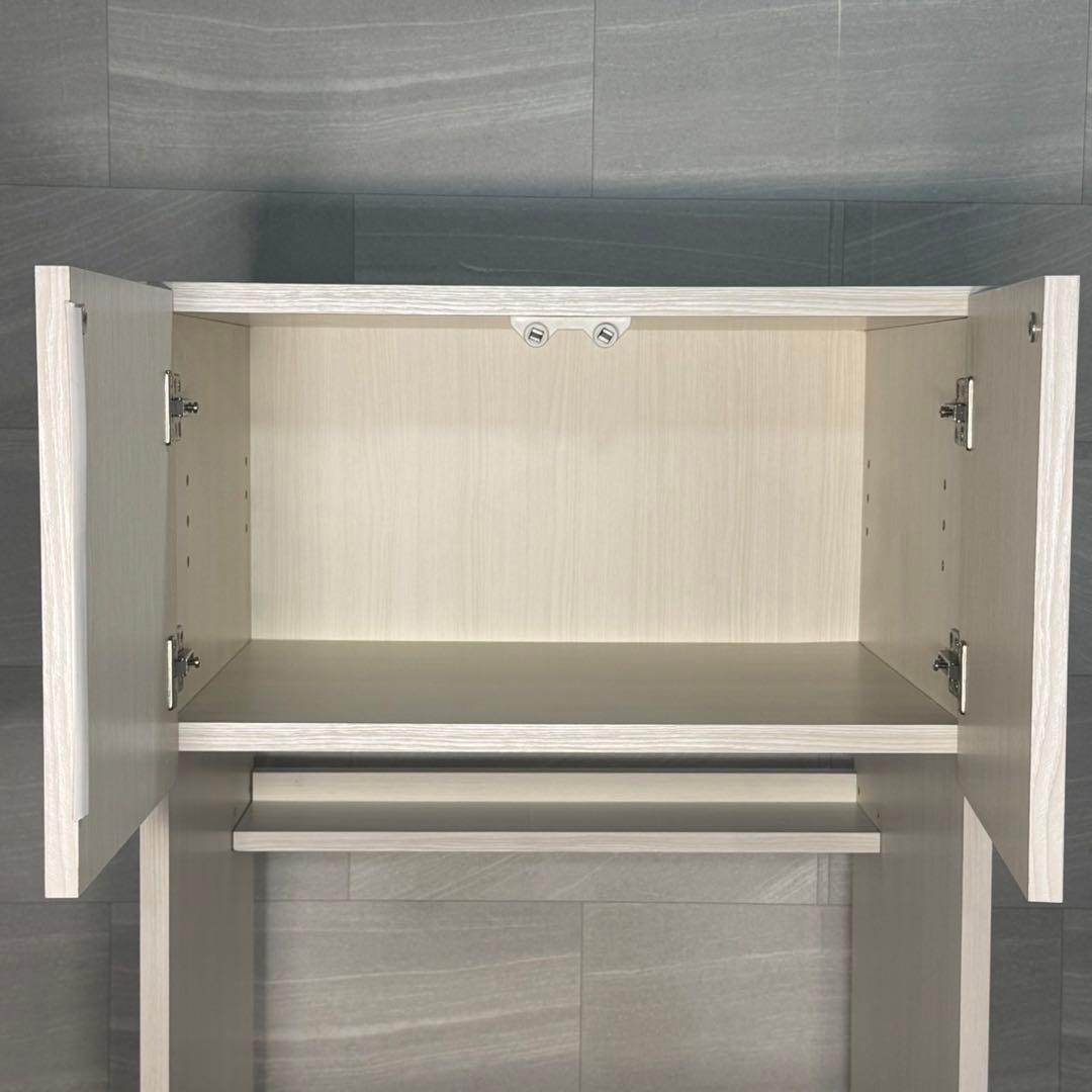 引取限定価格 Francfranc レンジボード パセ 食器棚 d4746 - メルカリ