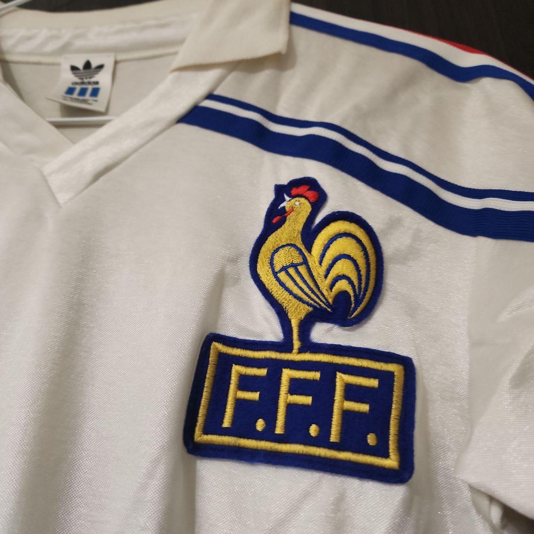 1986 フランス代表 ユニフォーム(A) 10番 PLATINI(プラティニ) - メルカリ