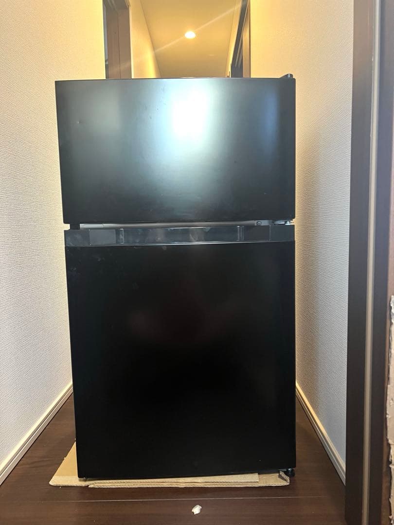 IRISOHYAMA 冷蔵庫 87L 2024年式 PRC-B092D-B 冷蔵庫 87L 小型 一人暮らし 2ドア 幅47.5cm PRC-B092D-W ホワイト