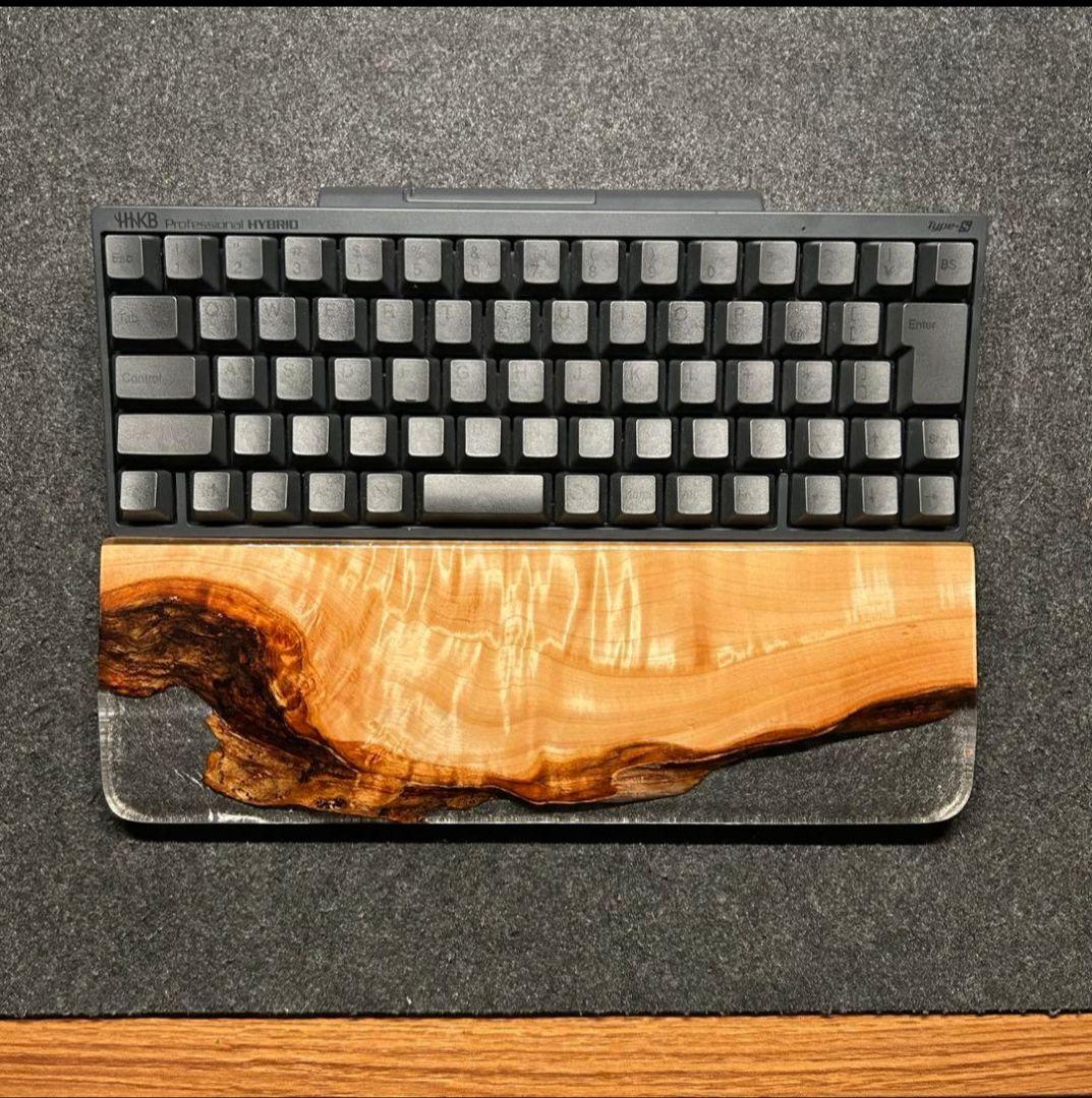 HHKB キーボード アームレスト パームレスト リストレスト 木製 天然木