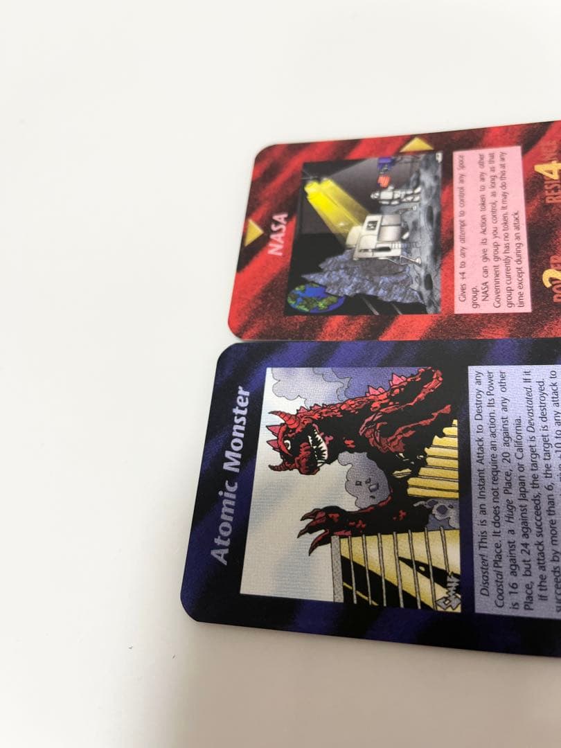 イルミナティカードAtomic Monster、NASAフリーメイソン絶版廃盤