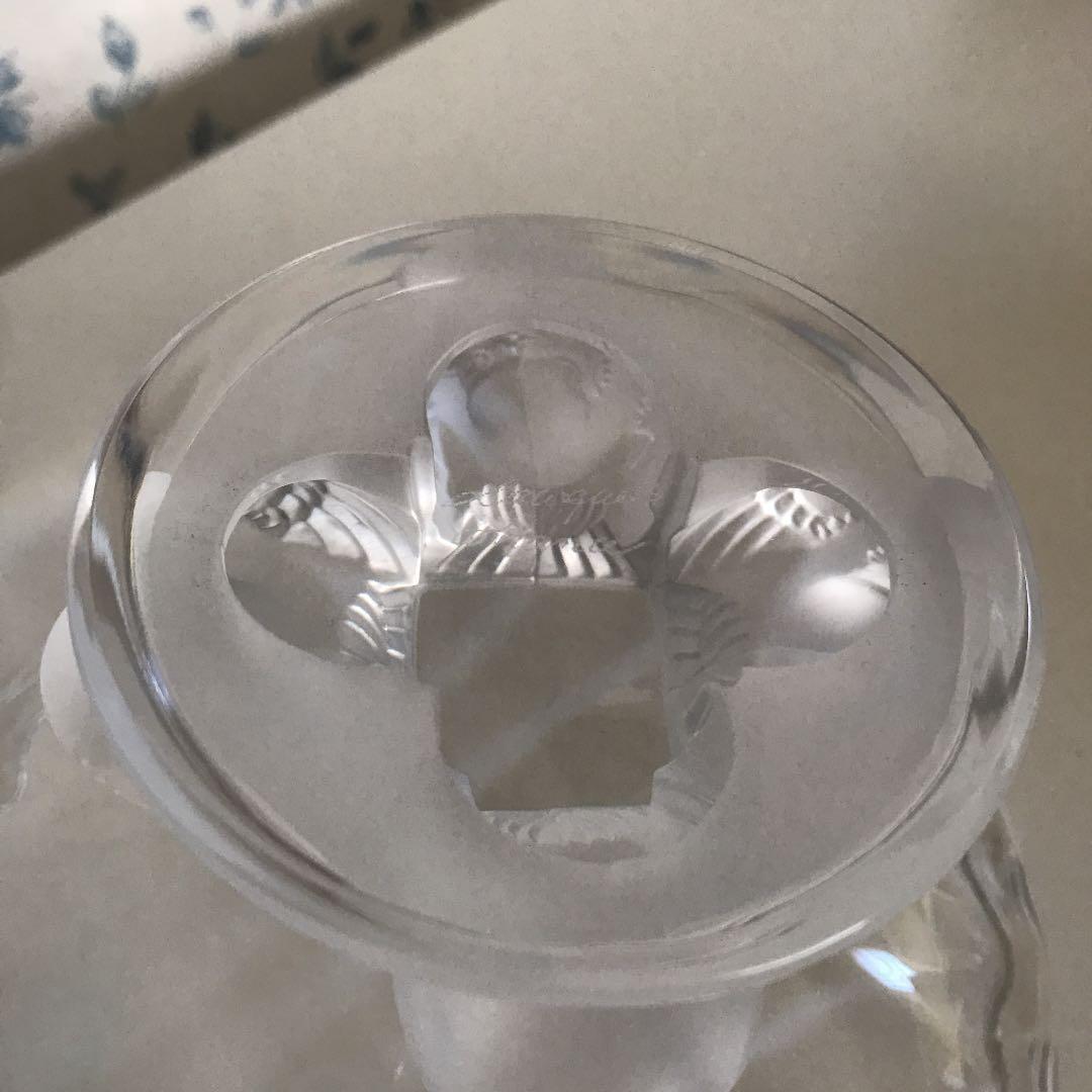 ✨未使用✨LALIQUE ラリック 小鳥のクリスタルボウル ノジャン