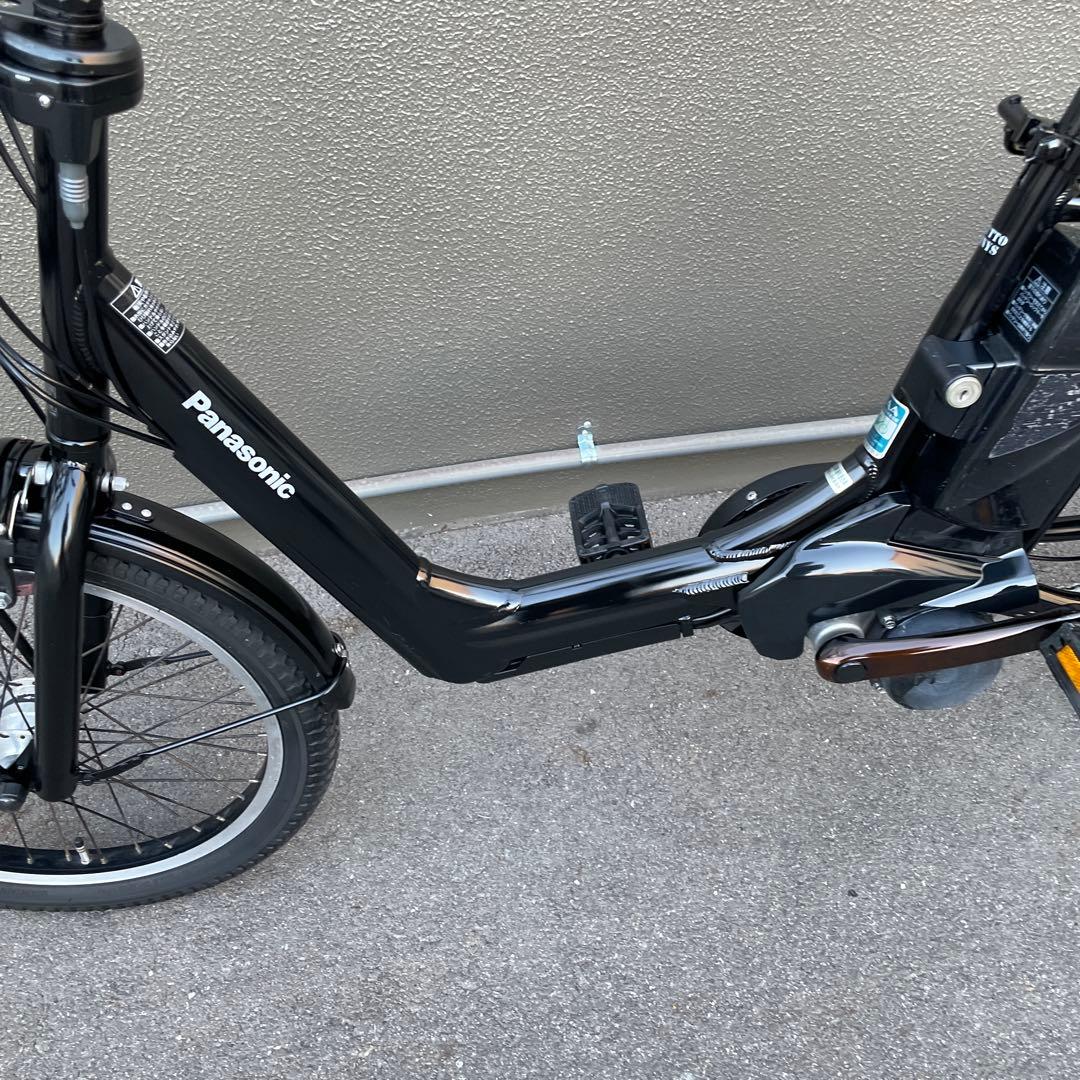 引き取り限定】 Panasonic電動アシスト自転車20インチ ブラック - メルカリ