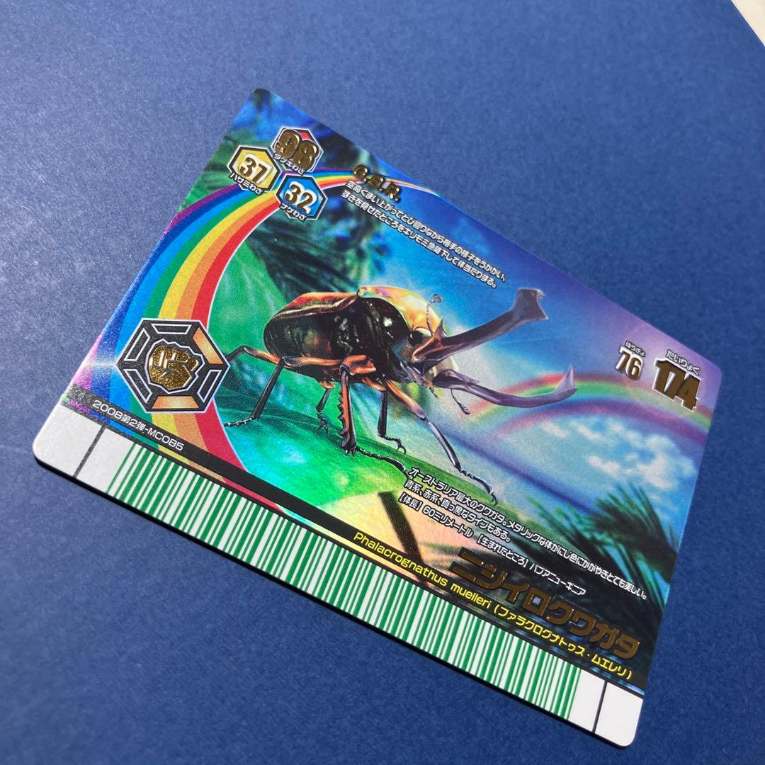 甲虫王者ムシキング アダー完結編 レインボー ニジイロクワガタ