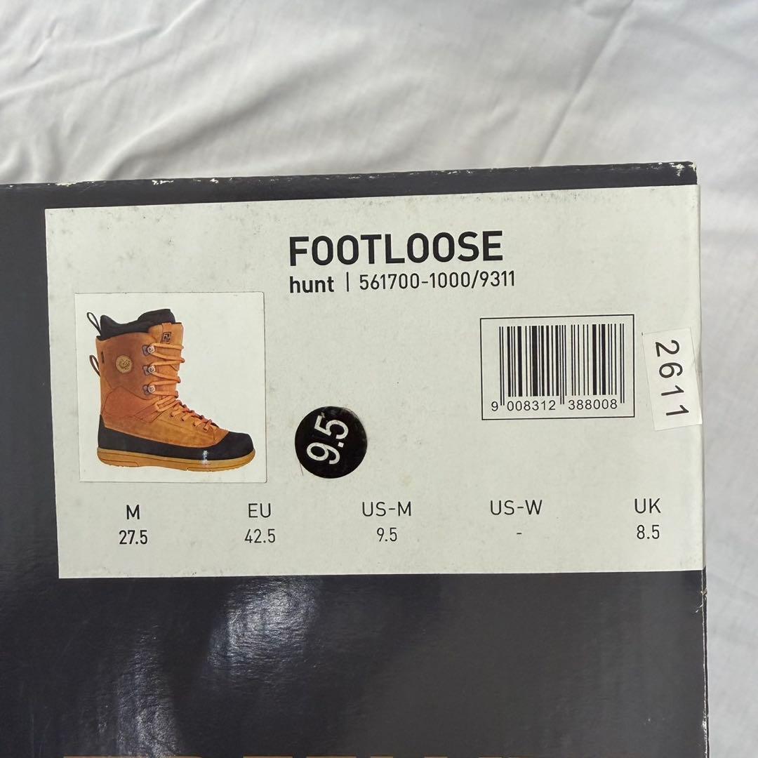 極美品1回使用】DEELUXE FOOTLOOSE US9.5 スノー ブーツ