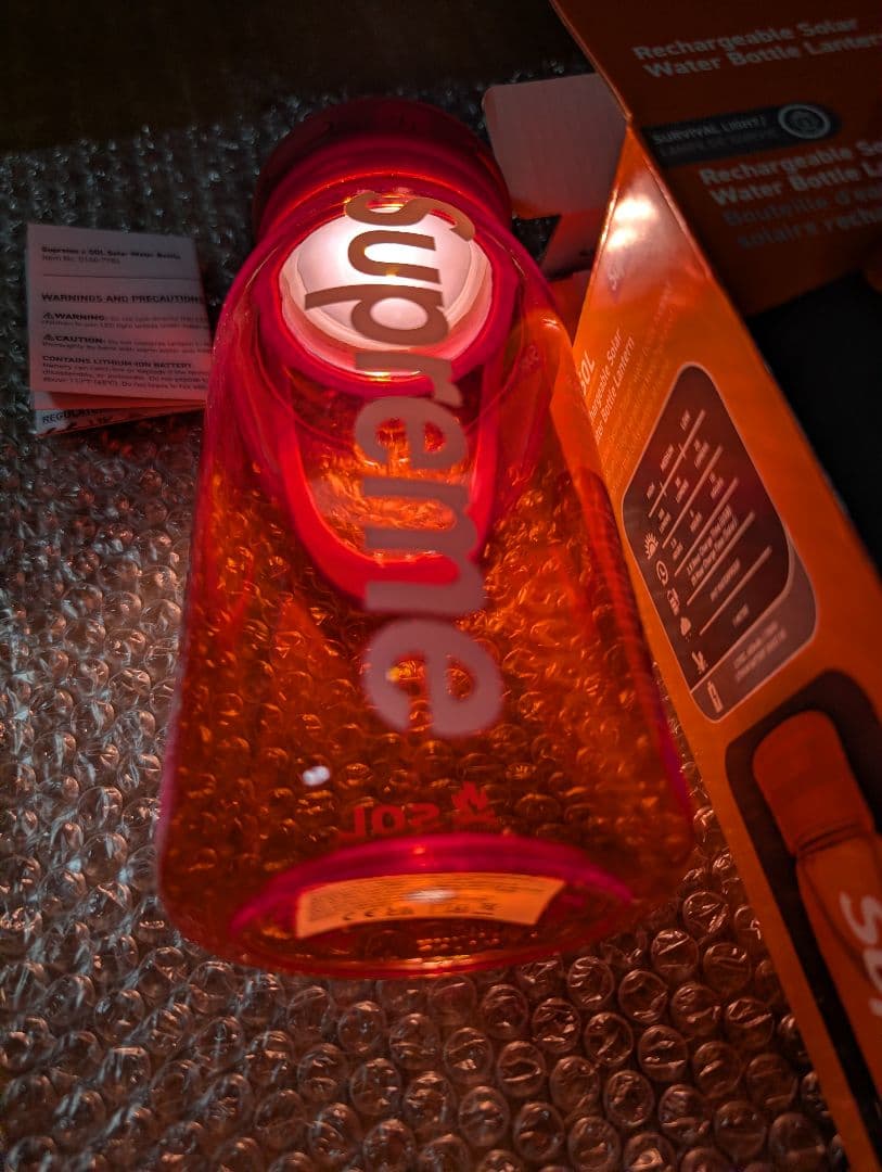 Supreme SOL Water Bottle Lantern - メルカリ