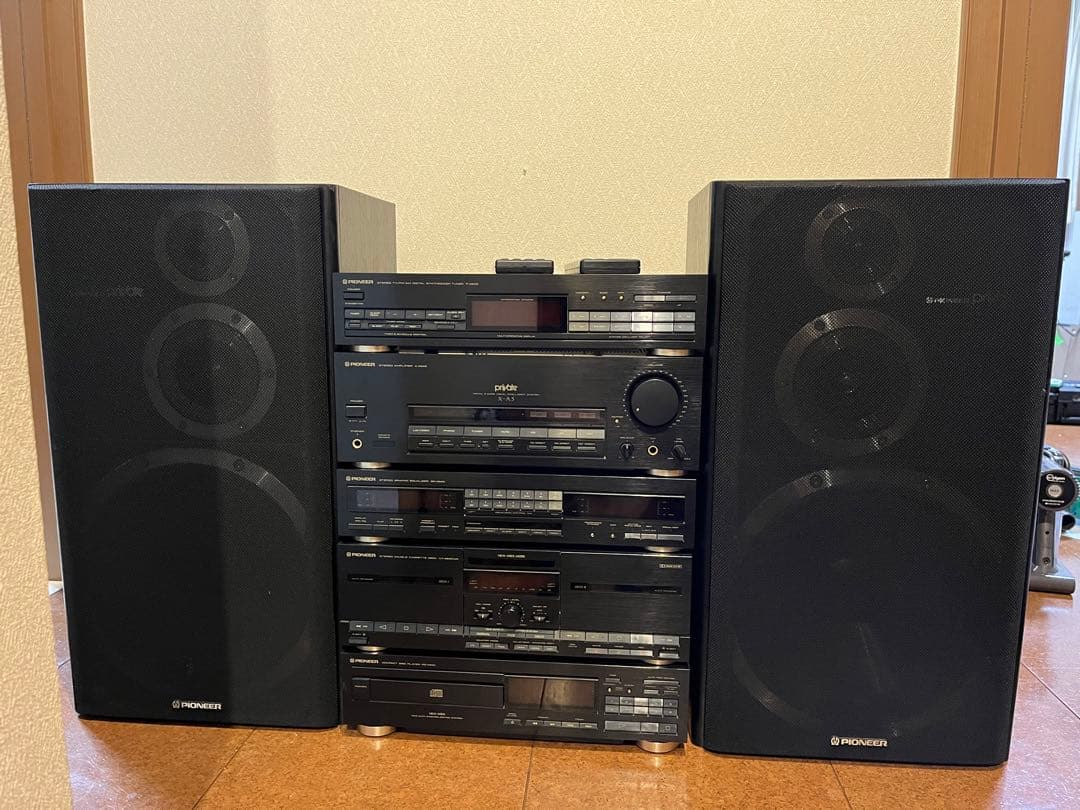 PIONEERパイオニアPRIVATEプライベートX-A5システムコンポ - メルカリ