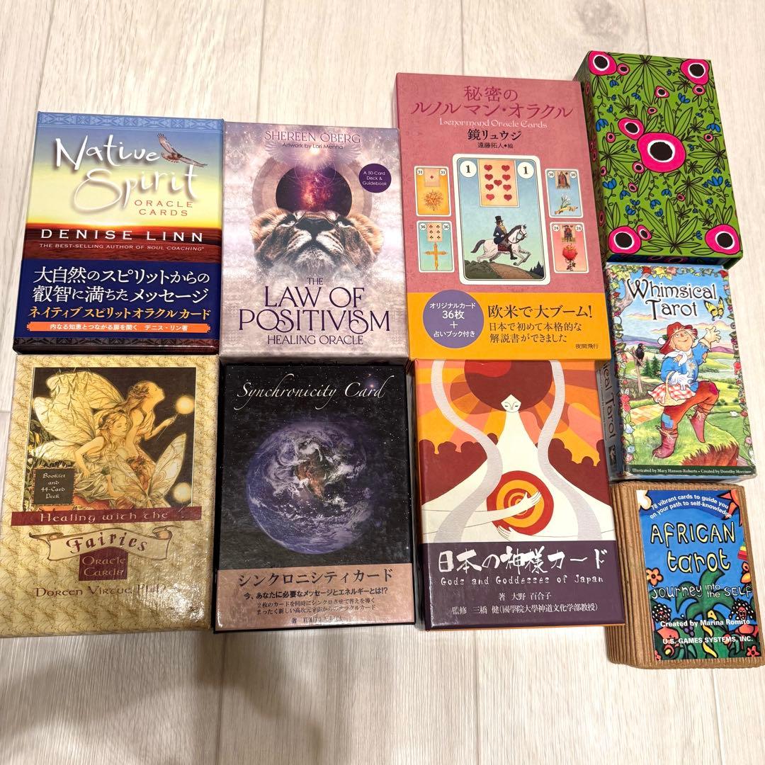 タロットカード　オラクルカード　ルノルマンカード　9点 imgrc0111717394.jpg