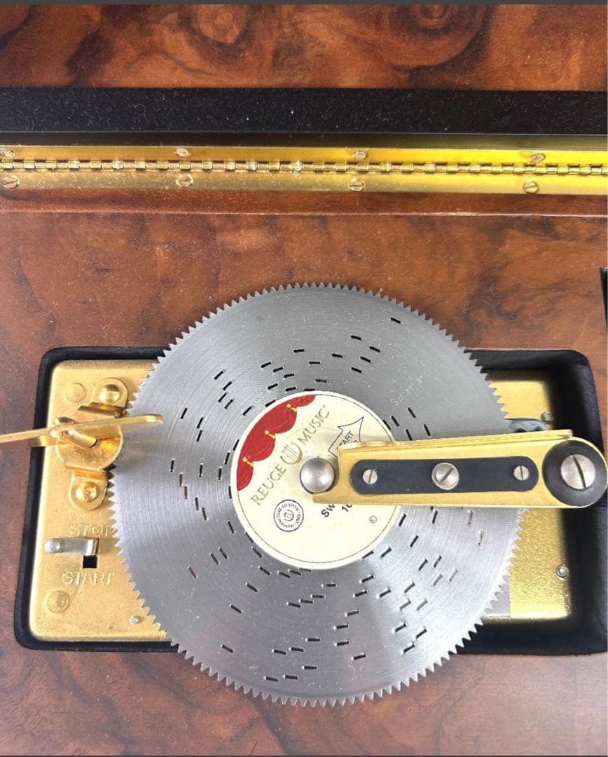 美品REUGE リュージュ ディスク式オルゴール - メルカリ