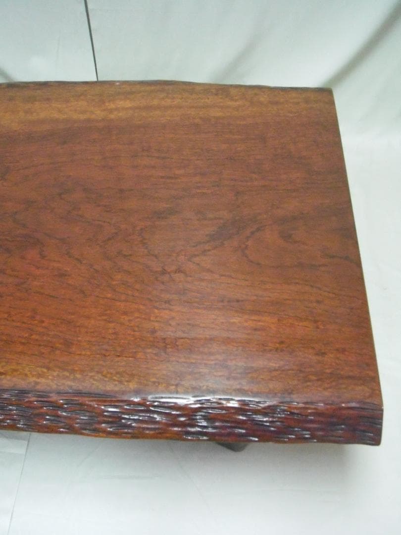 新古品」座卓・本漆塗りブビンガ総無垢材・本漆塗り - メルカリ