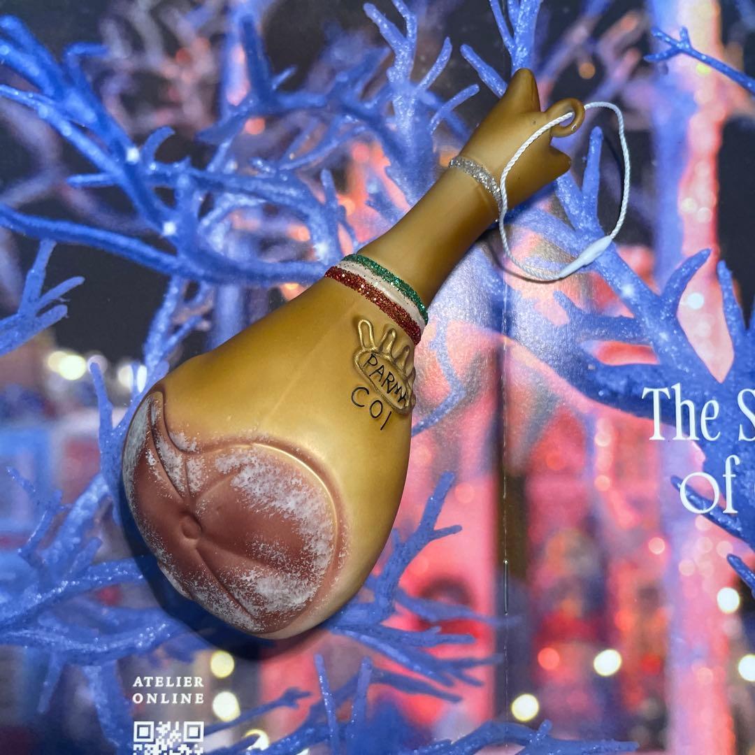 アスティエ・ド・ヴィラット　クリスマスオーナメント　生ハム アスティエ・ド・ヴィラットが伊勢丹新宿でクリスマス市を開催 陶器や