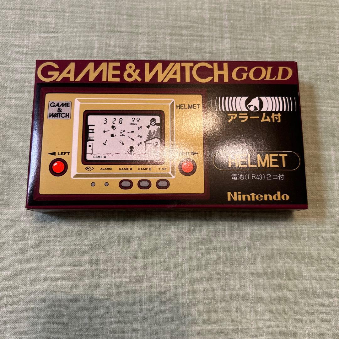 GAME&WATCH GOLD アラーム付き - メルカリ