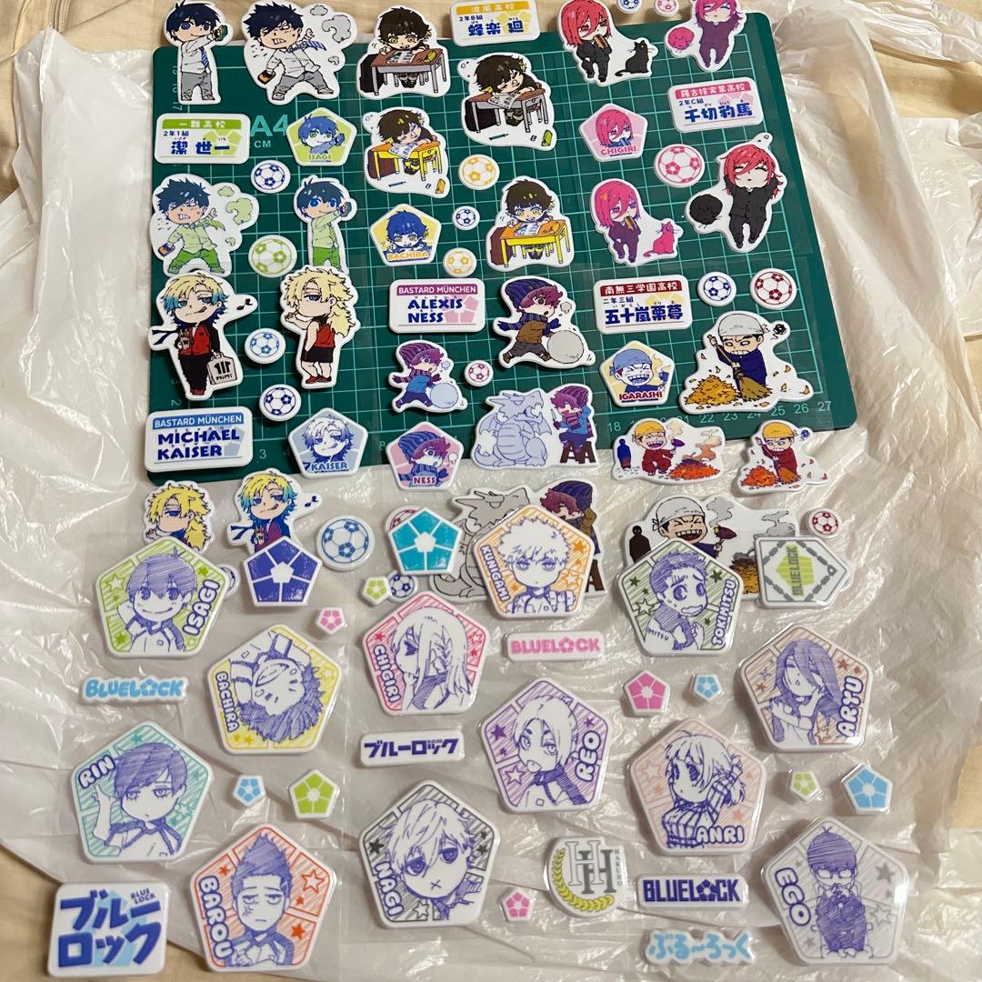 漫画 ブルーロック 特装版 33巻 34巻 35巻 特典ステッカーセット
