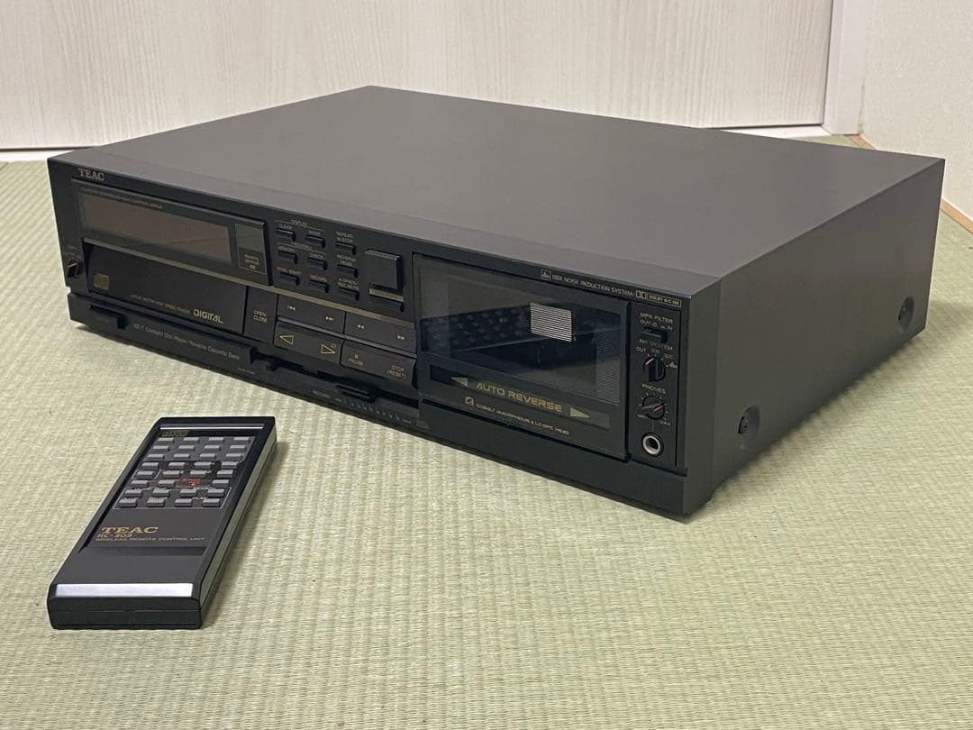 TEAC AD-7 CD・カセットデッキ オートリバース ジャンク　即日発送！ TEAC AD-7 B級オーディオ・ファン