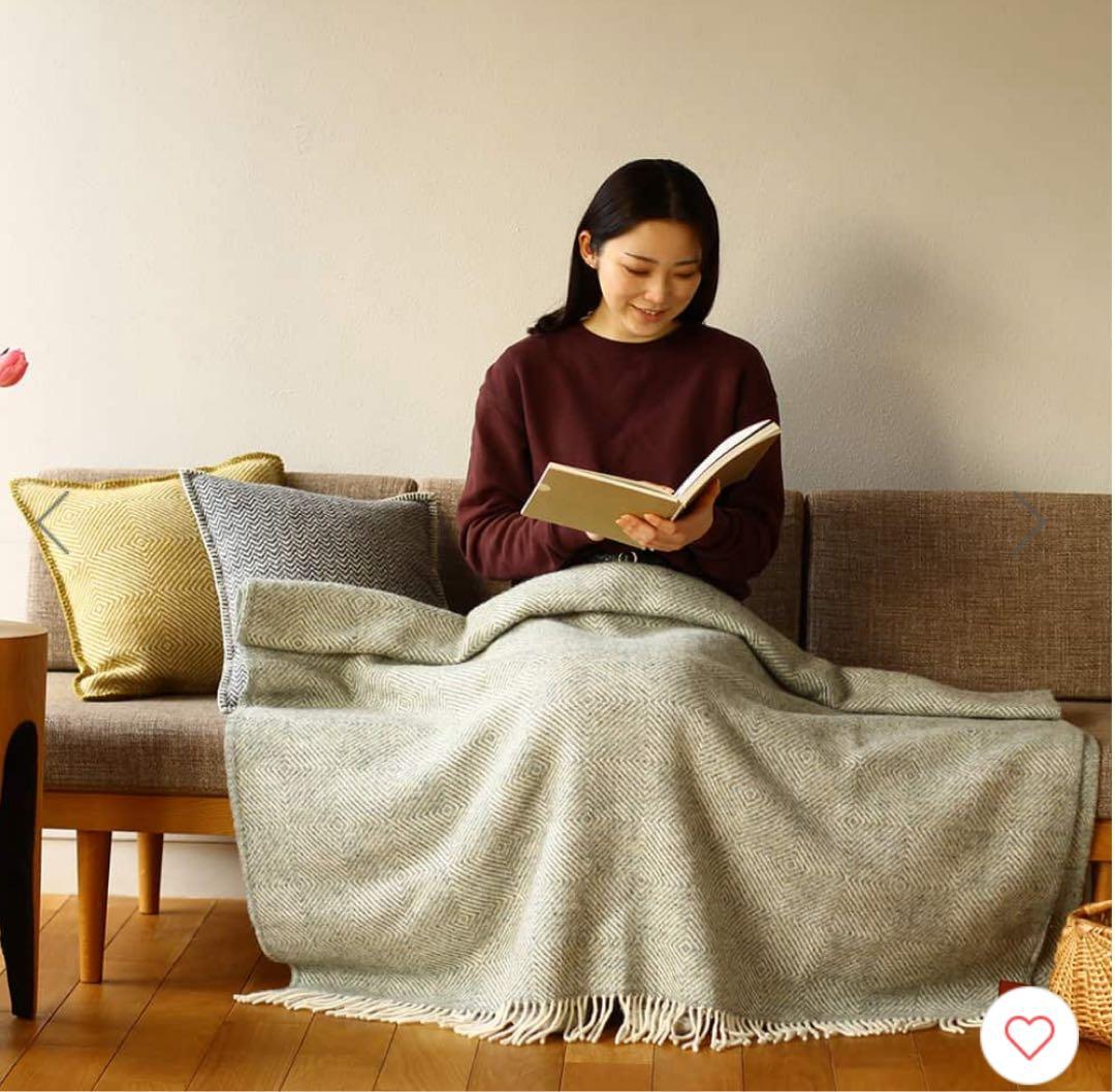 新品未使用】ACTUS伊勢丹取扱い☆KLIPPANスローケット130×200 - メルカリ