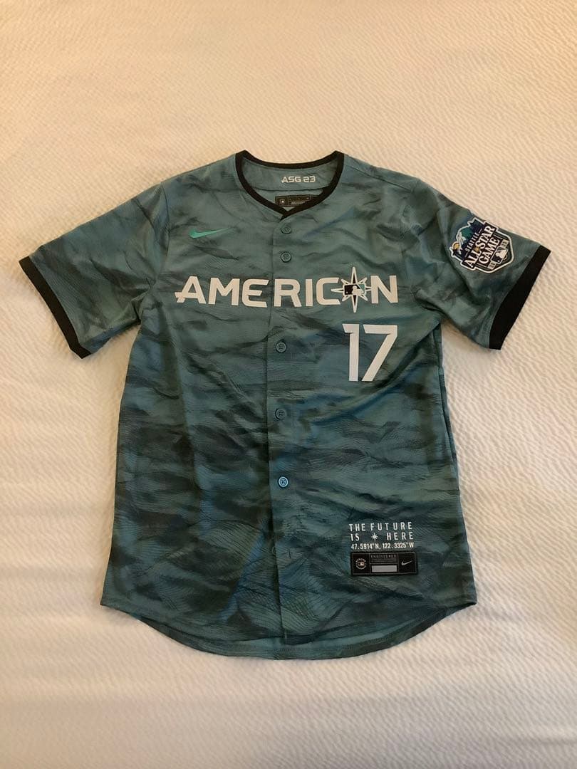 大谷翔平 ユニフォーム 2023年MLBオールスター レプリカユニフォーム S