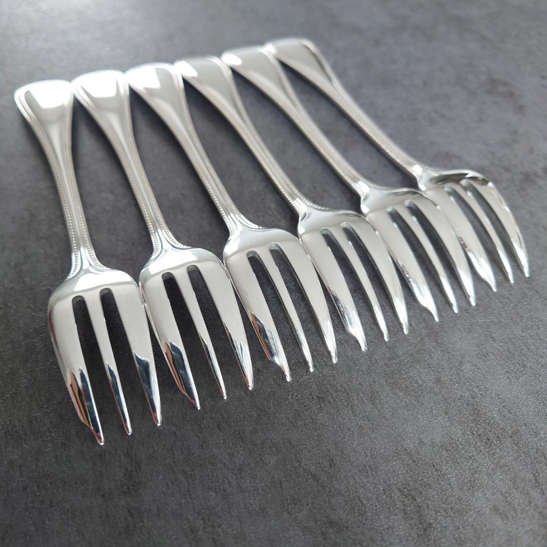 美品 クリストフル パール ケーキフォーク 6点 - メルカリ