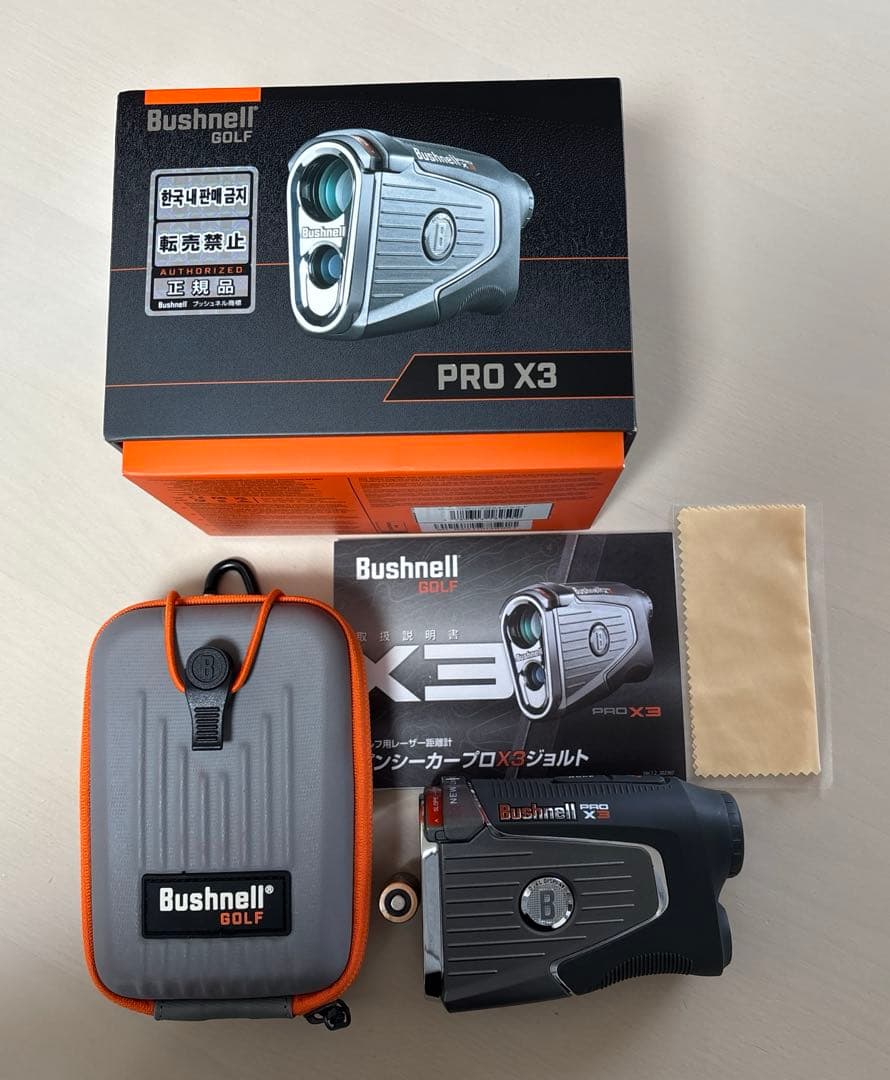 ブッシュネル　ピンシーカー　ゴルフ用　距離計　PRO X3 ジョルト レンタル] ブッシュネル ピンシーカープロ X3 ジョルト レーザー距離計