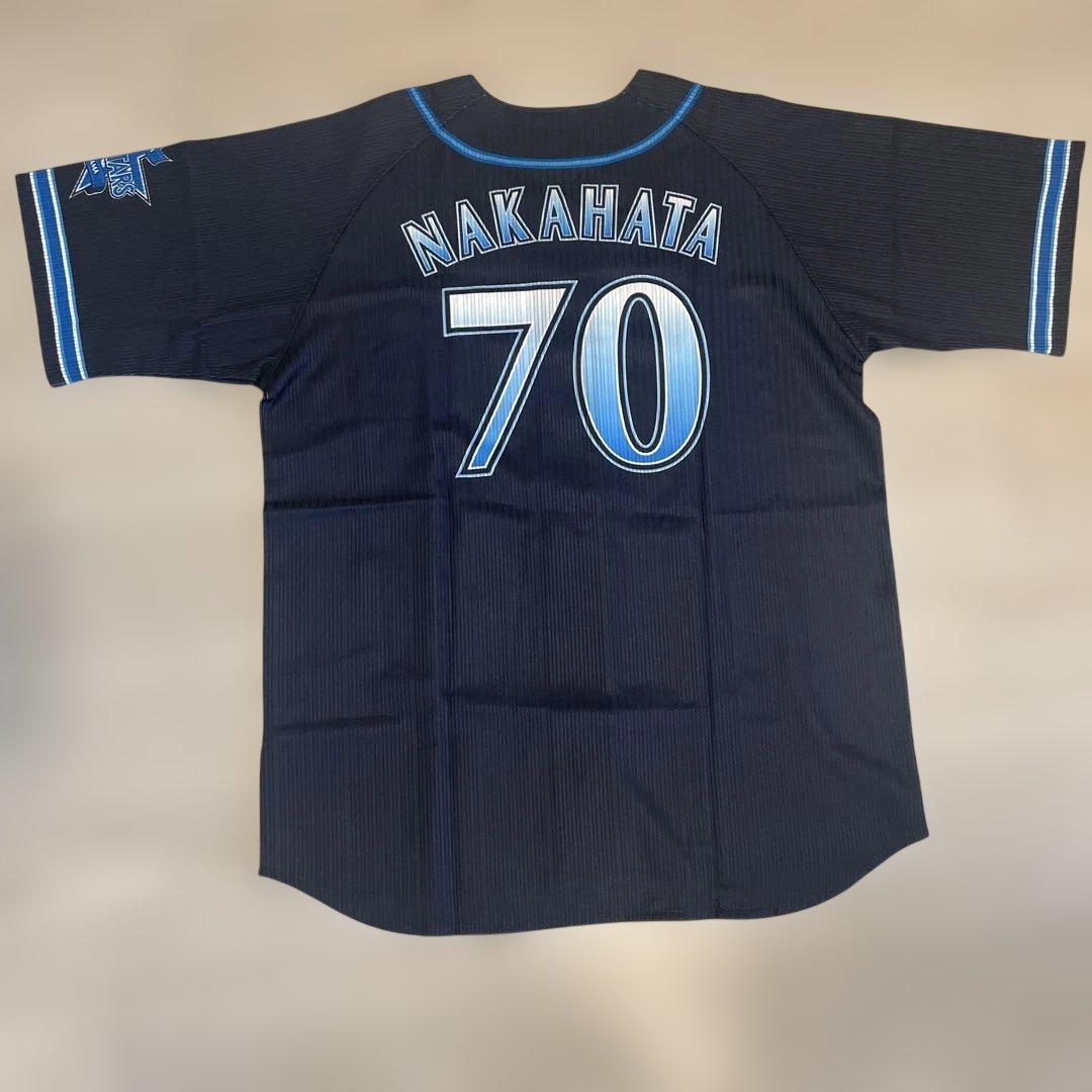 横浜DeNAベイスターズ☆初代ビジターユニフォーム中畑清監督モデル/L