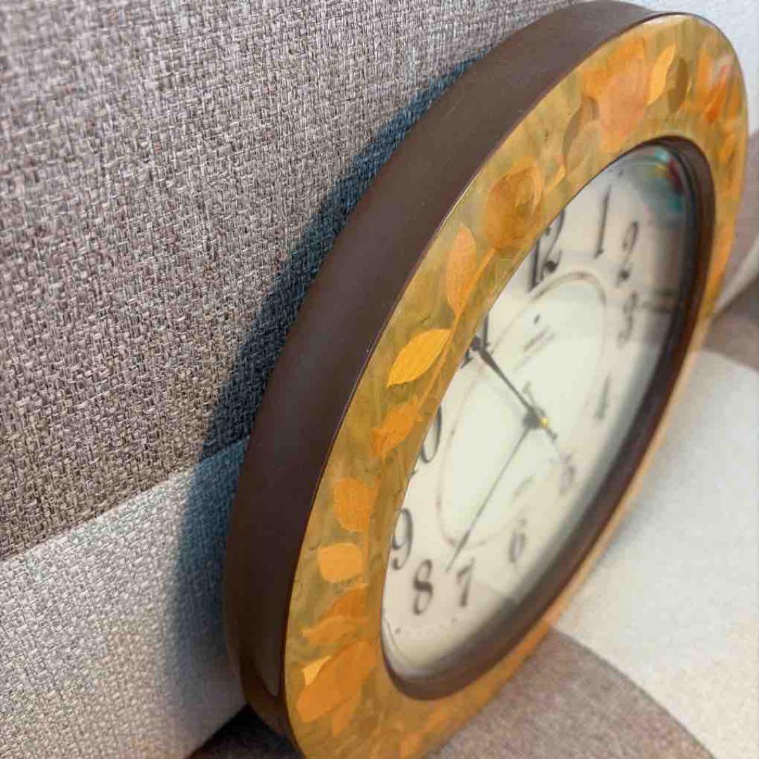 セイコー プレミアム 電波掛時計木象嵌 LS219M アンティーク - メルカリ