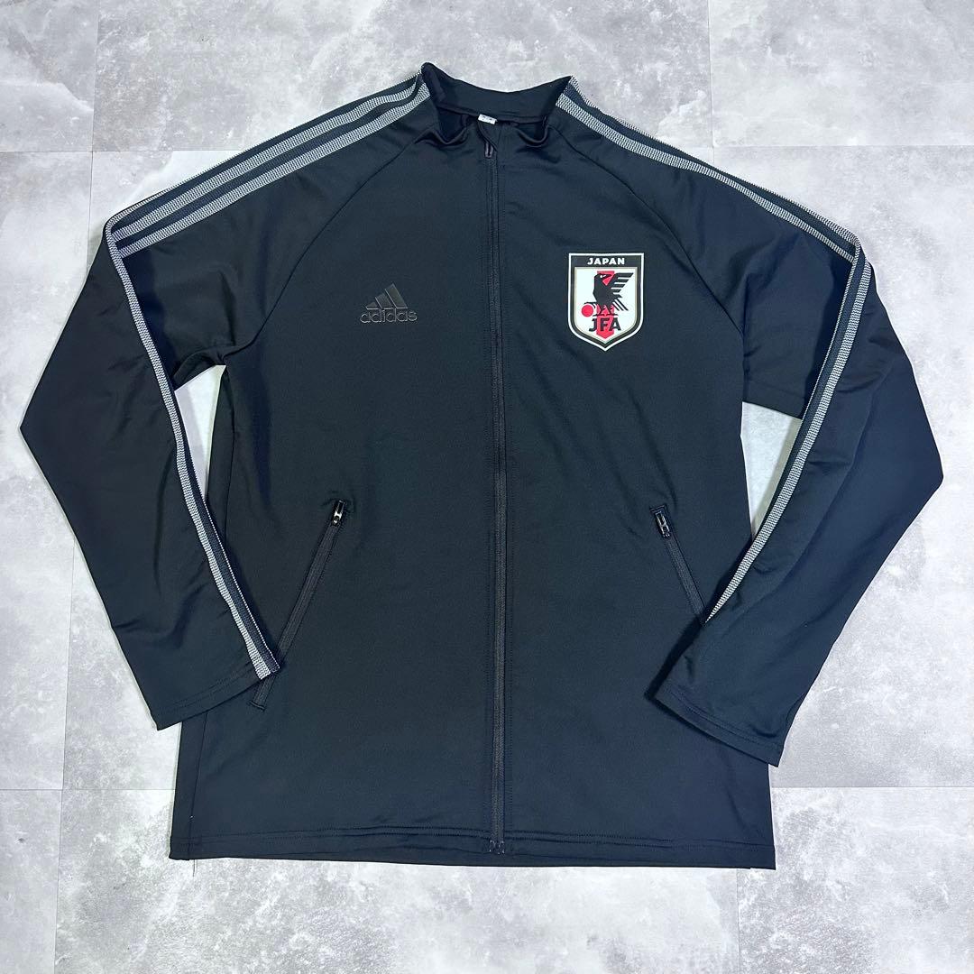 adidas アディダス トラックジャケット サッカー日本代表 JFA ブラック