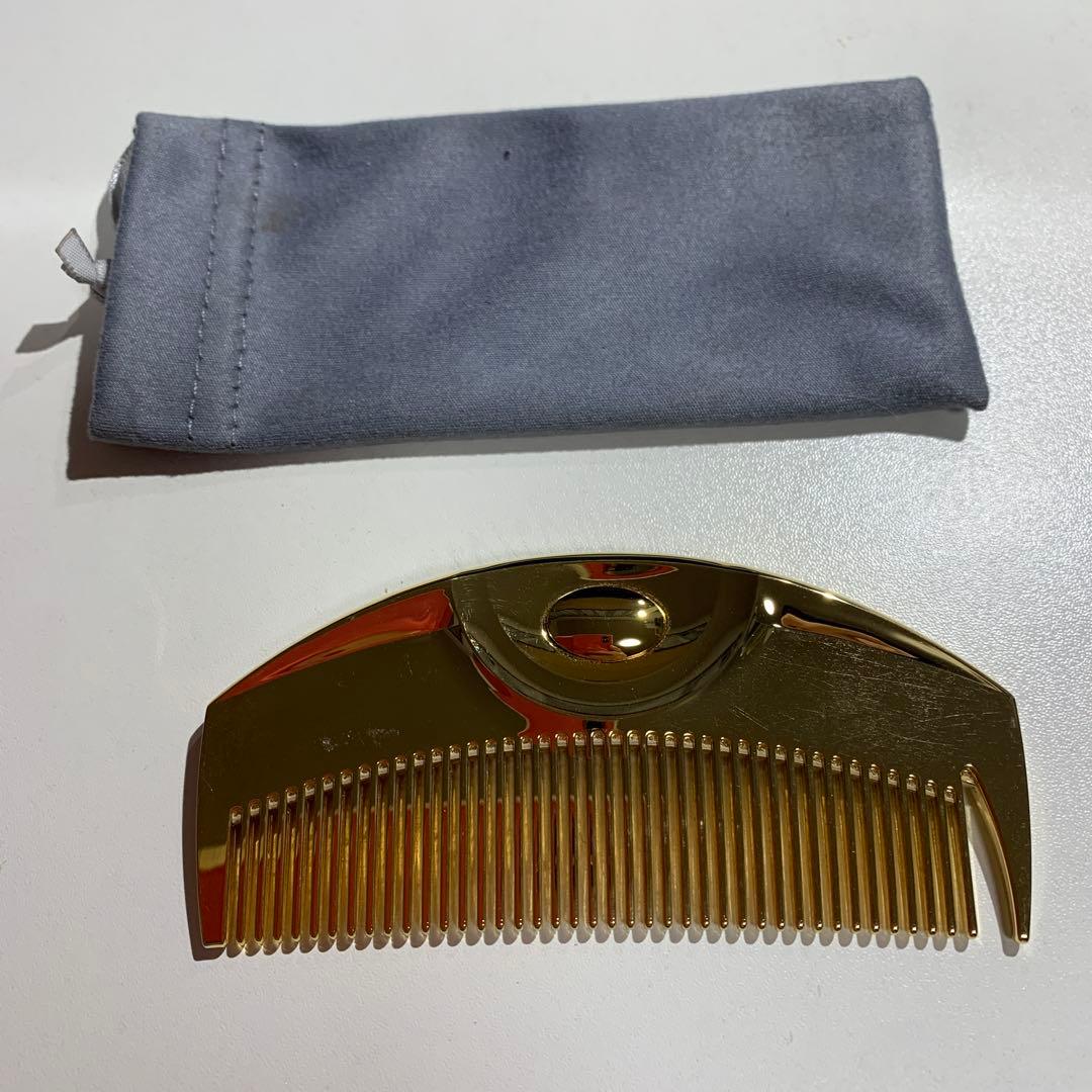 LOVECHROME ゴールド コーム ポーチ付き 【公式通販】