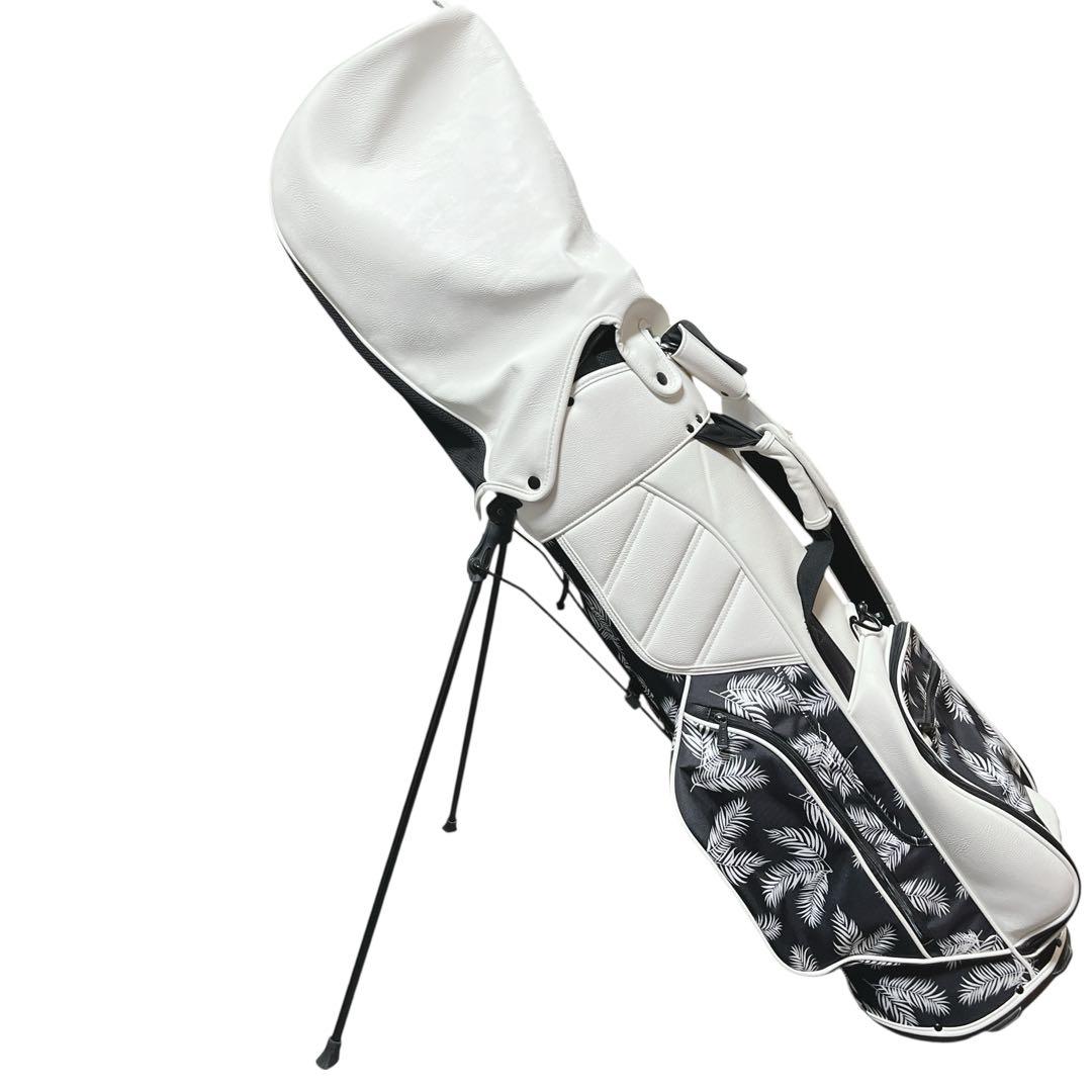 美品】アディダス ゴルフ キャディバッグ スタンド式 MMT53 パームツリー