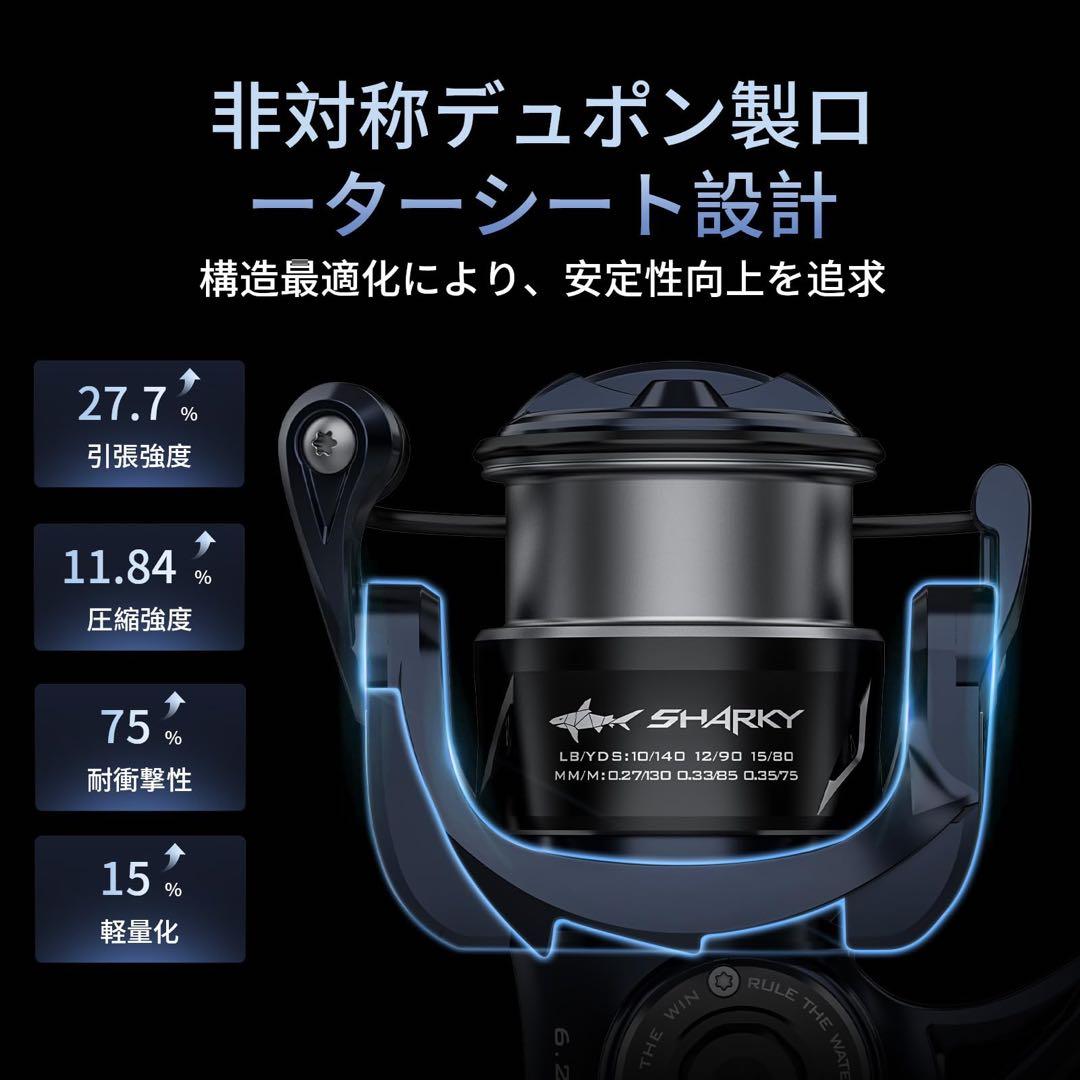 KASTKING スピニングリール Sharky Ultra 2500 - メルカリ