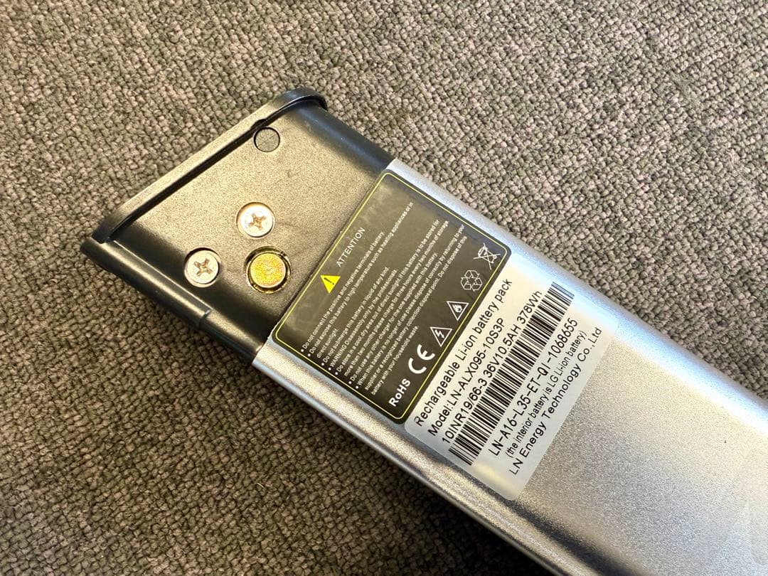 MATE X 旧MATE City用 純正バッテリー 36V 本体のみ - メルカリ