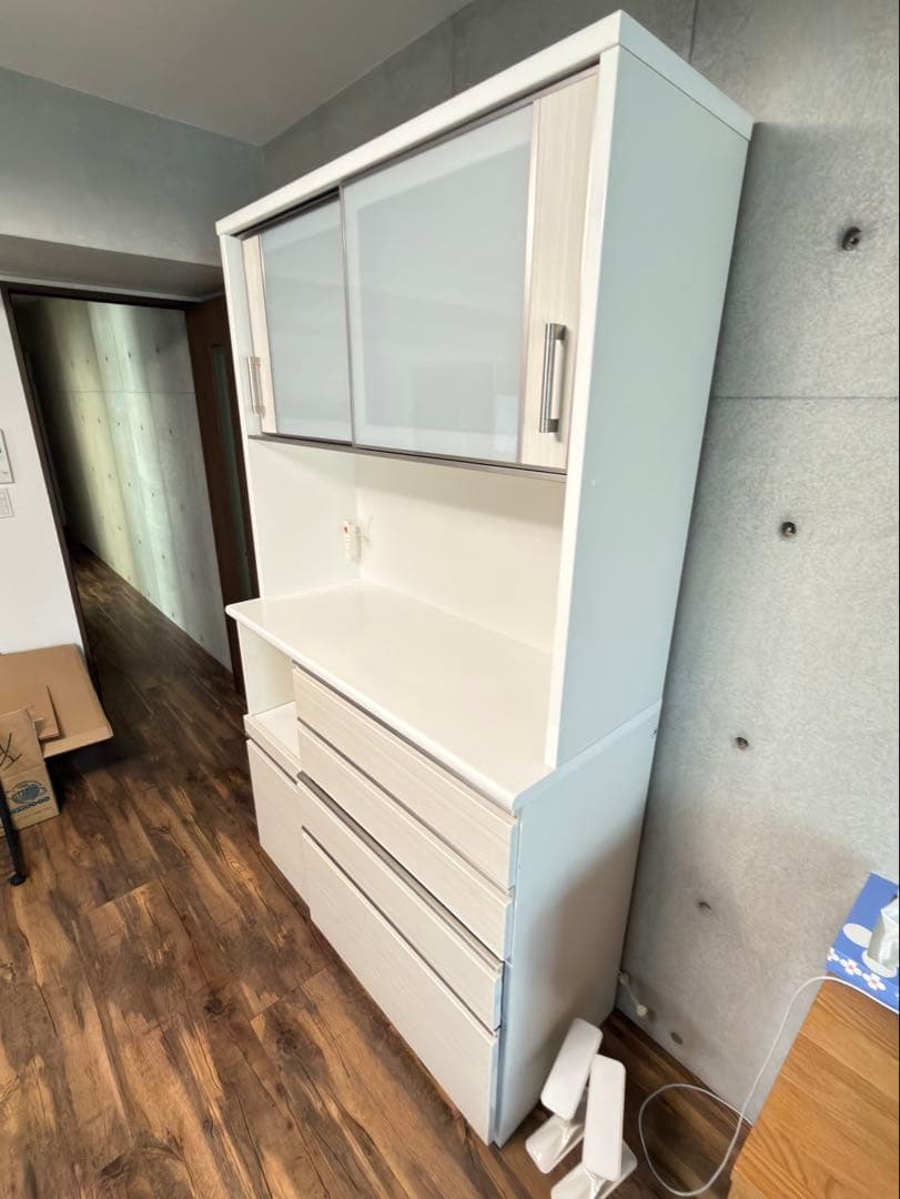 ニトリ キッチンボード 食器棚(ポスティア 120) - メルカリ