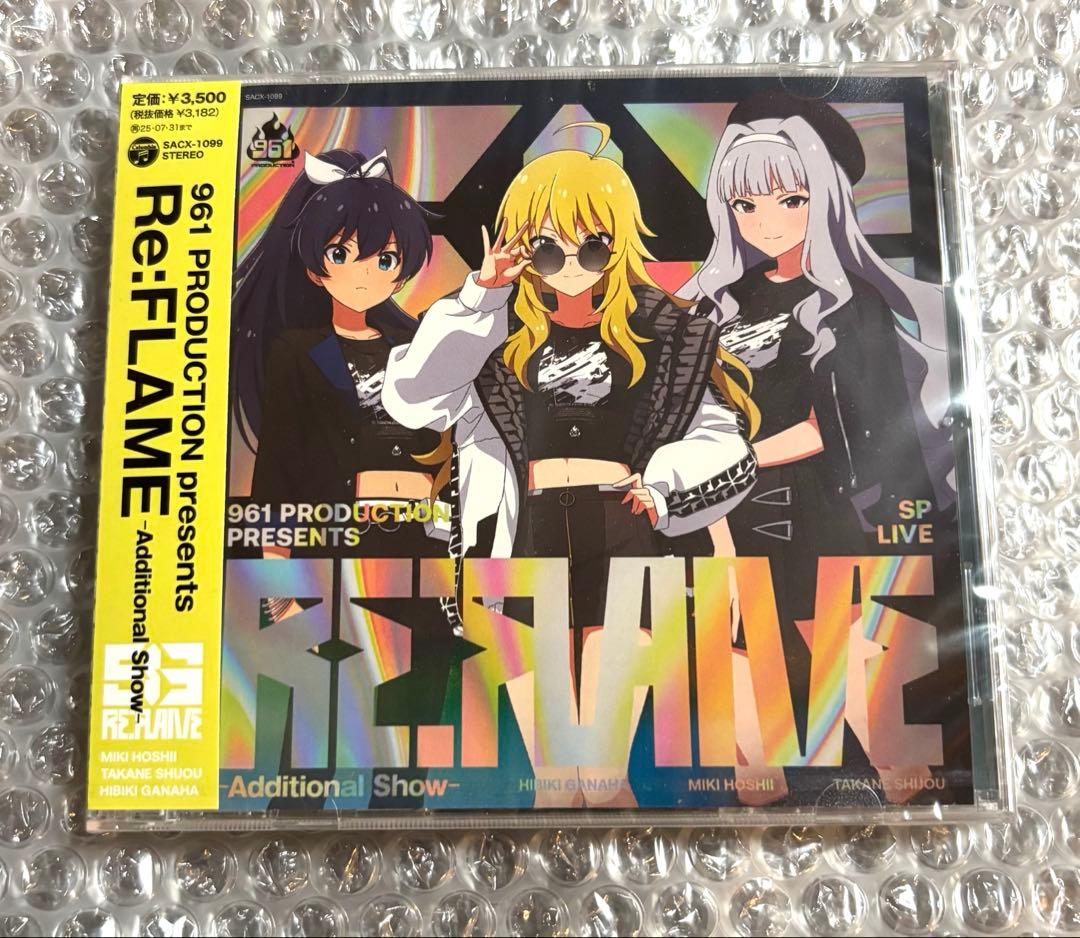 アイドルマスター 961プロ Live Re:FLAME 追加公演 会場CD - メルカリ