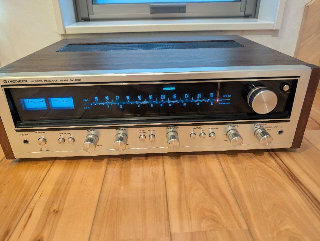 Pioneer SX-636ステレオレシーバー Pioneer SX-636 AM/FM Stereo Receiver . | eBay