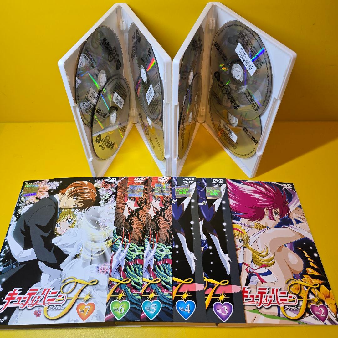 新品ケース交換済　キューティーハニーF（フラッシュ）+劇場版DVD全9巻セット