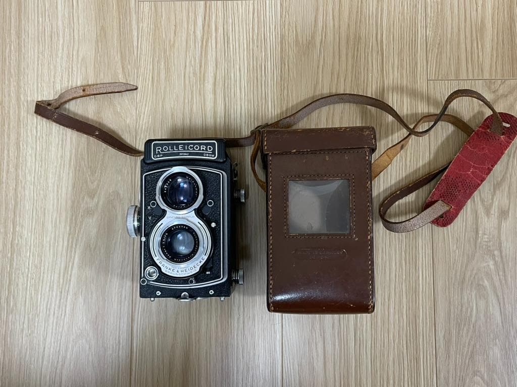 Rolleicord 二眼レフカメラ レザーケース付き