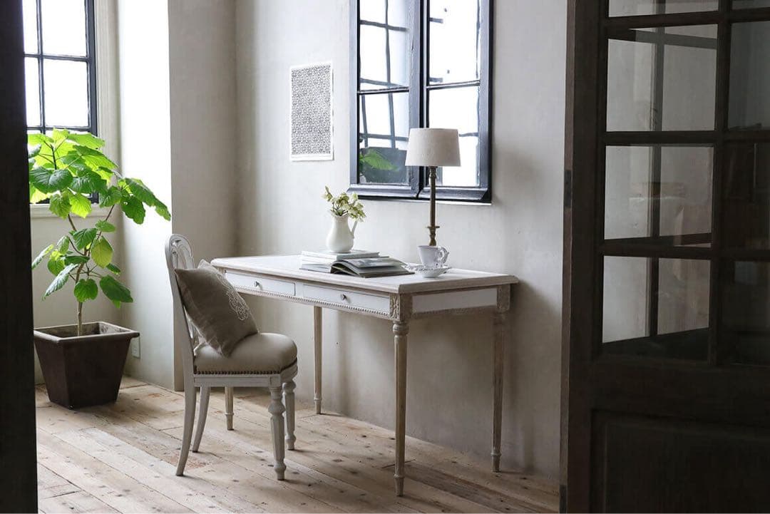 ブランディボワールBLANC D'IVOIREビューローVENISEデスク - メルカリ