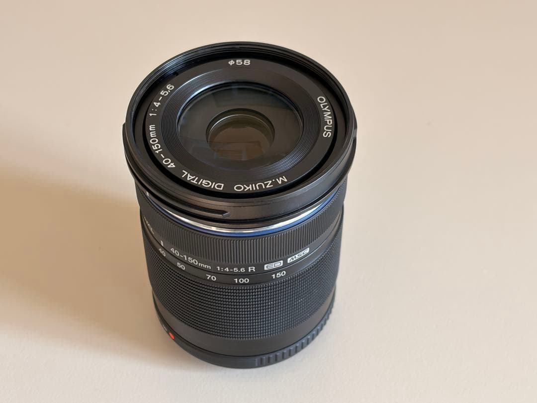 OLYMPUS ED 40-150mm F4.0-5.6 R フィルター付き