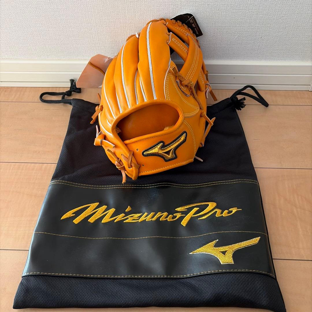 MizunoPro 硬式グローブ オレンジ Mizuno Pro 硬式グローブ ミズノプロ スプレンディドオレンジ サイズ10